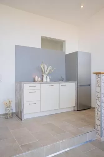 Kitchen or kitchenette, Kitchen/Kitchenette in Meerhotel Großenbrode