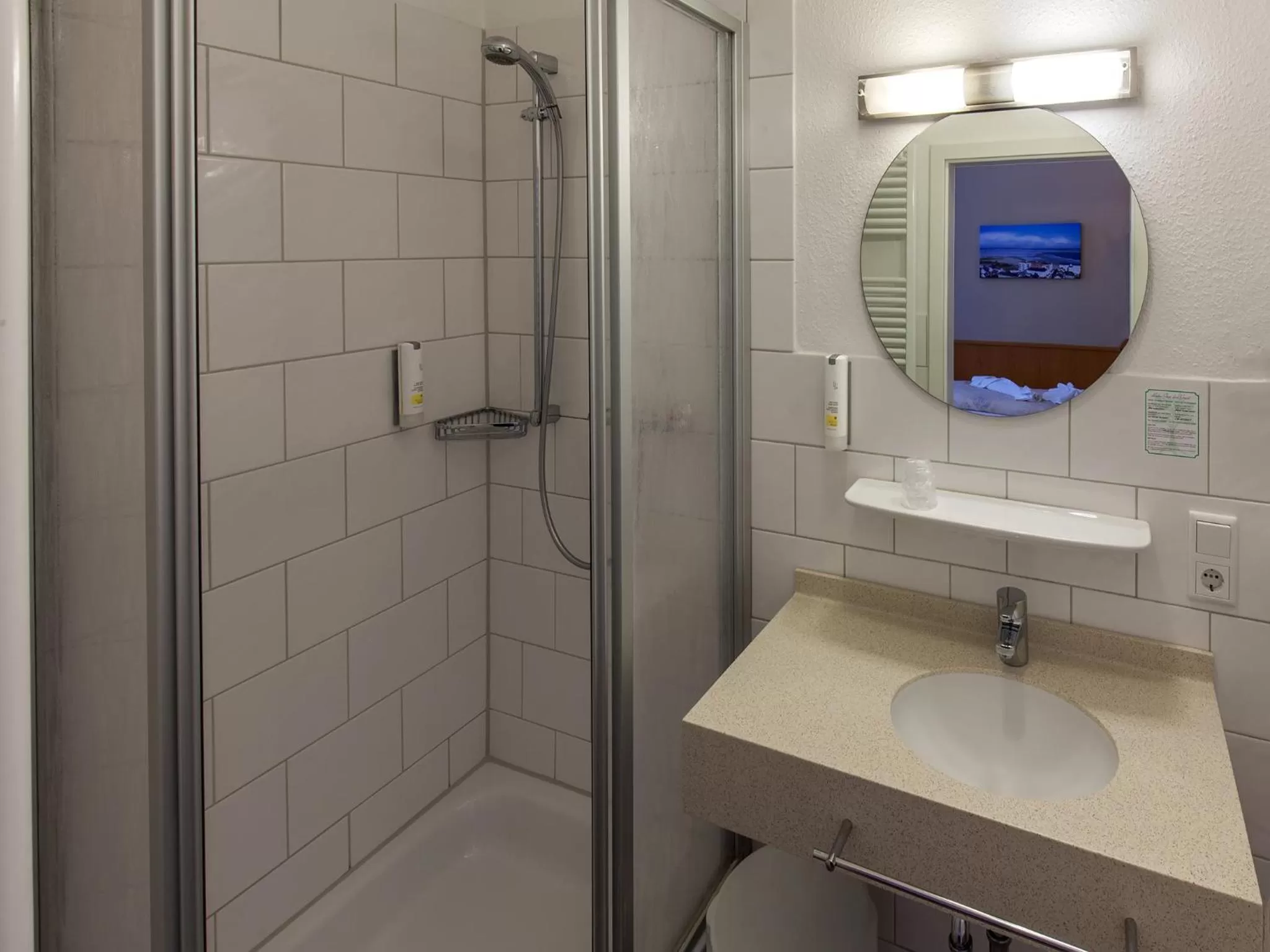 Toilet in Hotel Weisse Düne