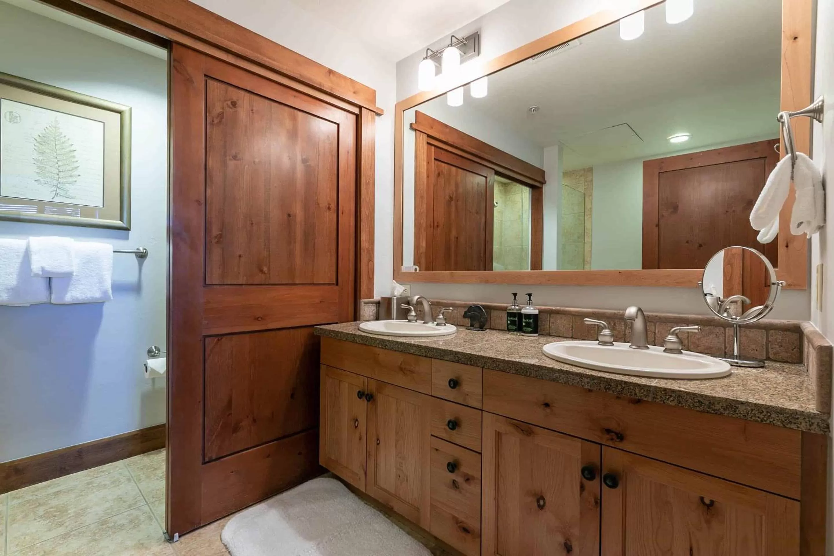 Bathroom in East West Hospitality at Tahoe