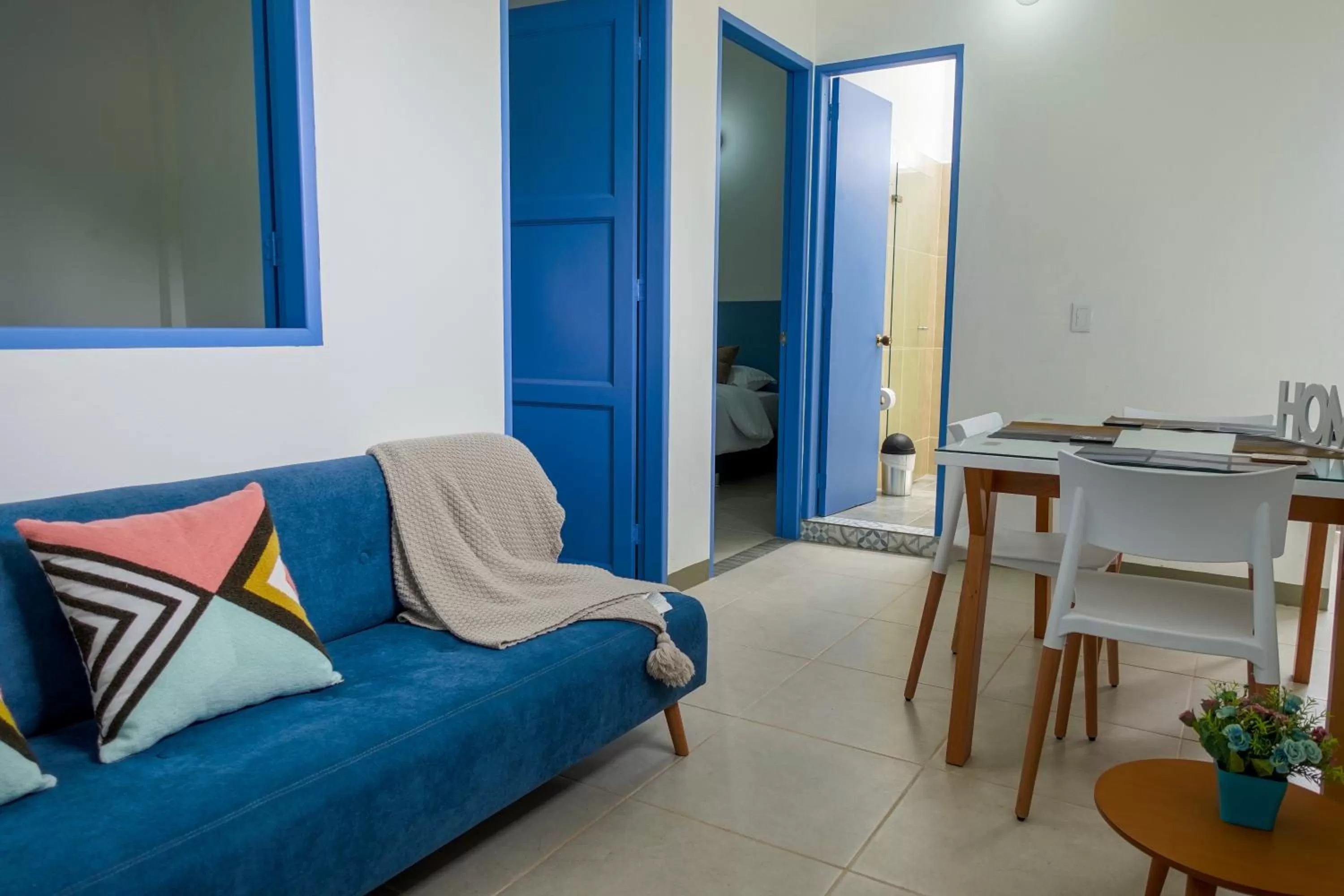 Living room, Seating Area in Azulado Jericó