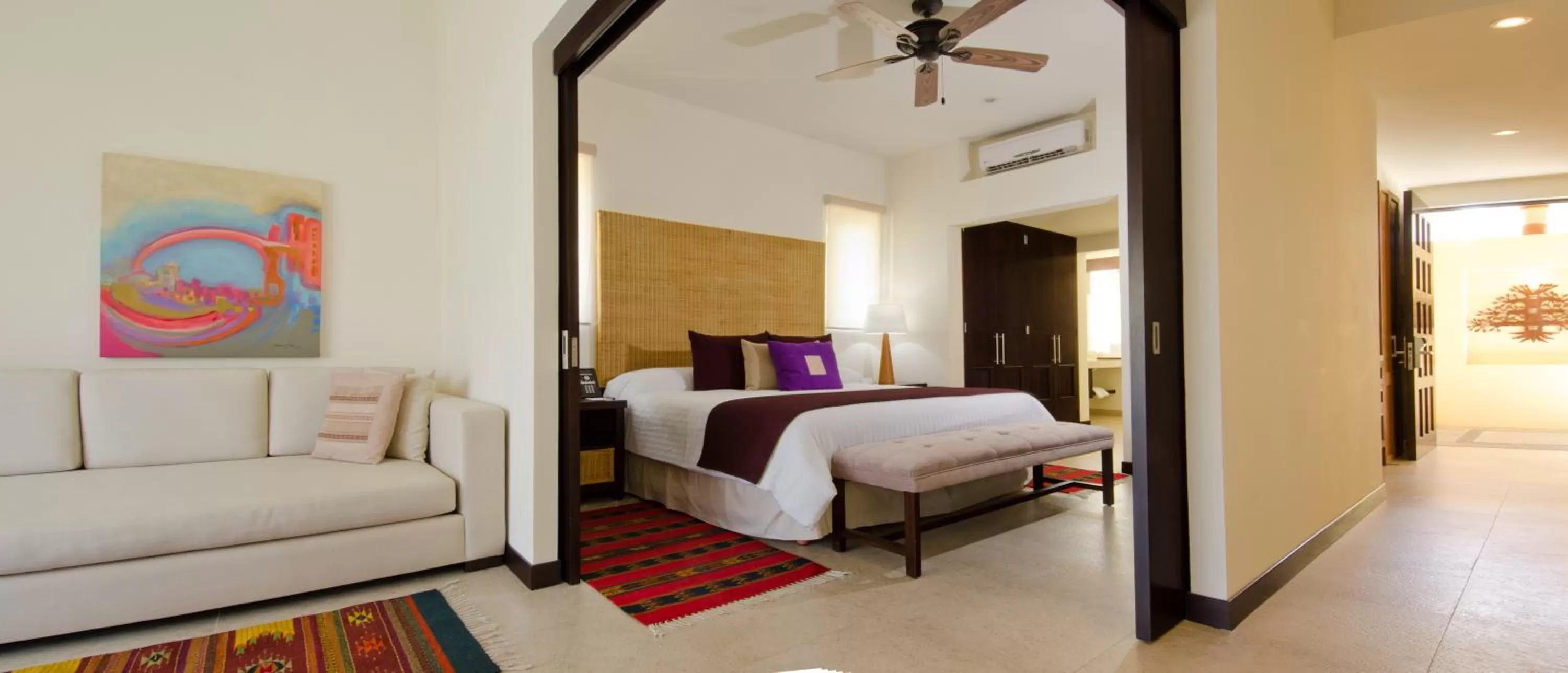 Bed in Grand Matlali Suites & Villas Riviera Nayarit