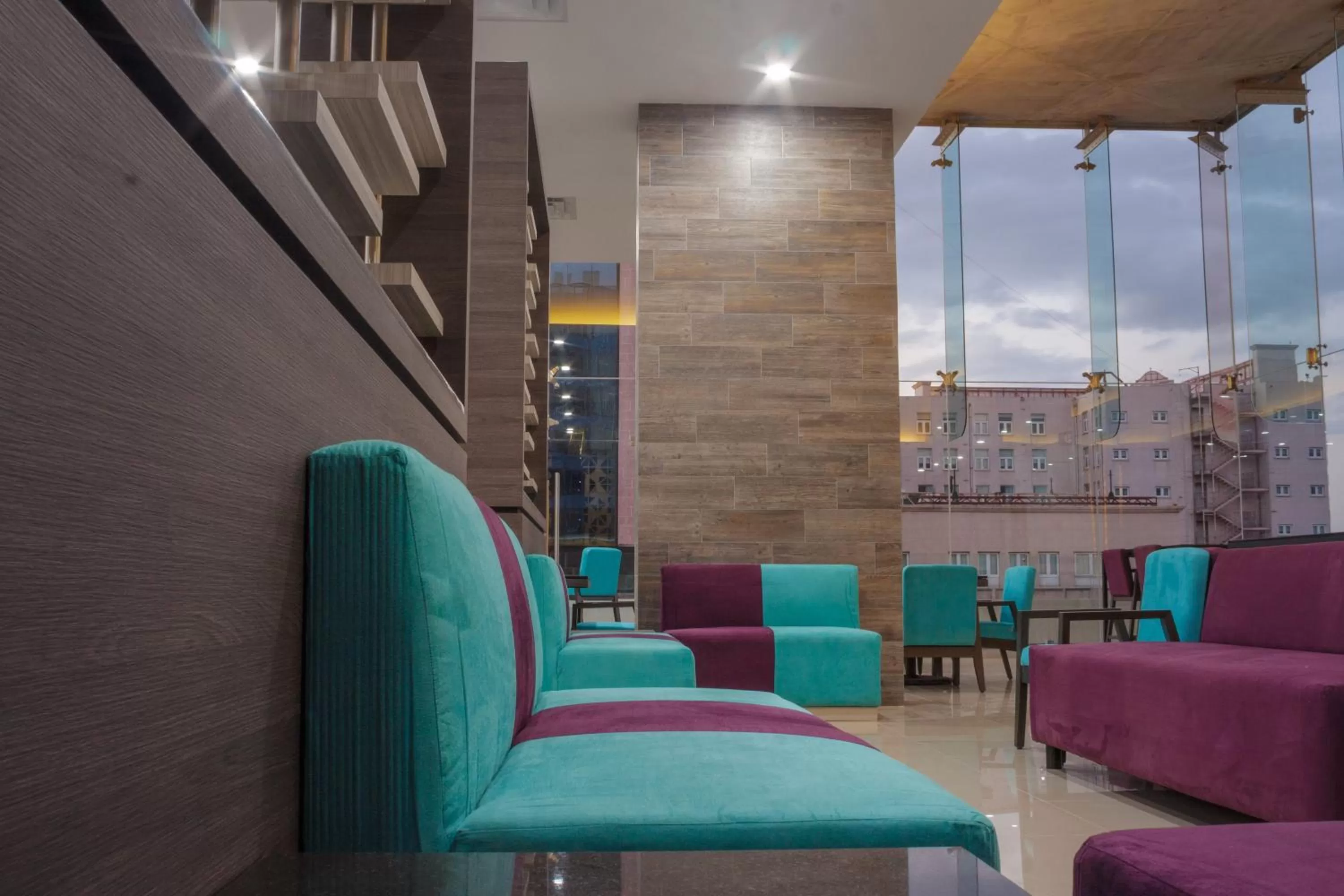 Lobby or reception in Hotel Kavia Monterrey