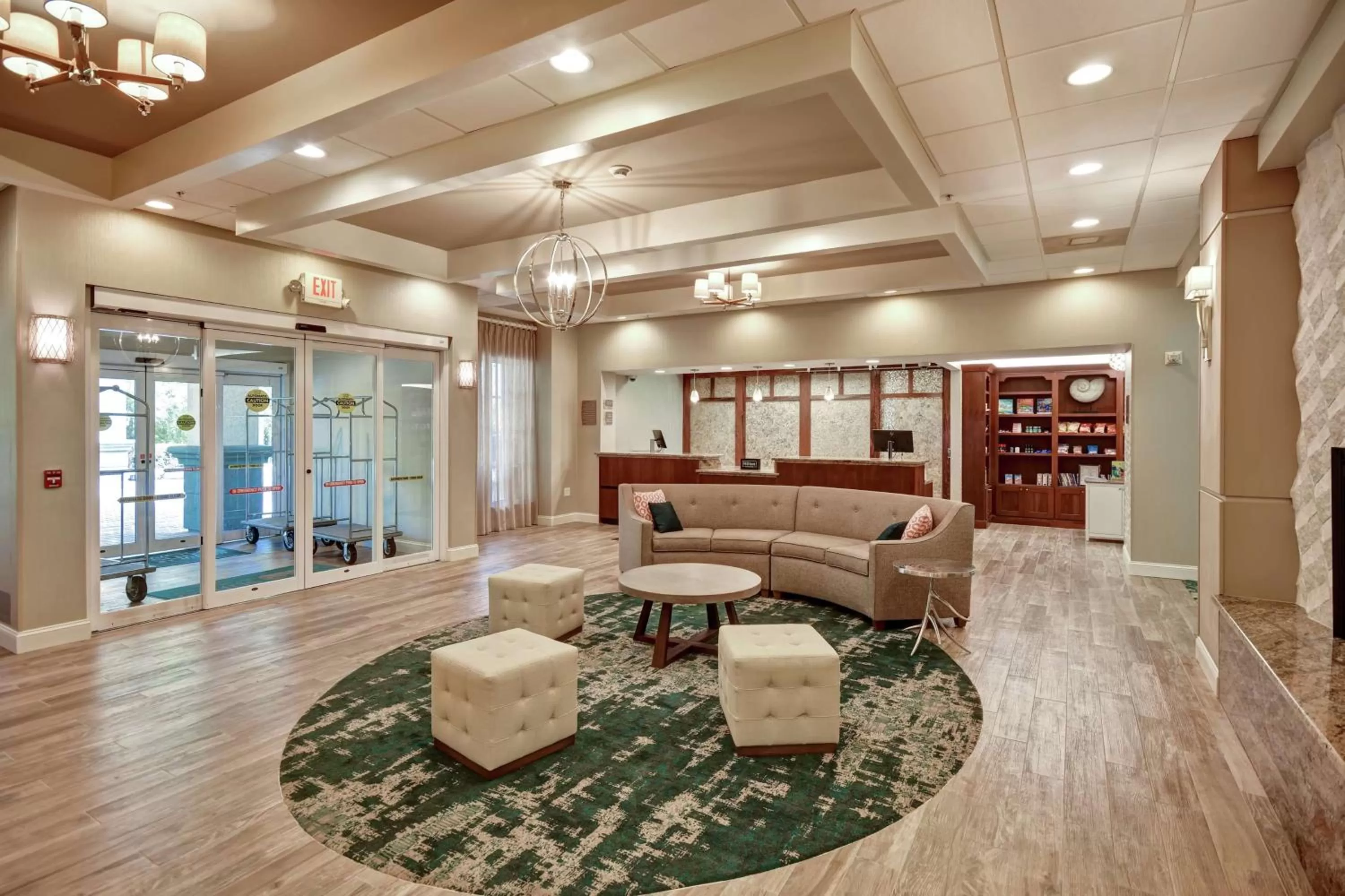 Lobby or reception in Homewood Suites by Hilton Tampa-Port Richey