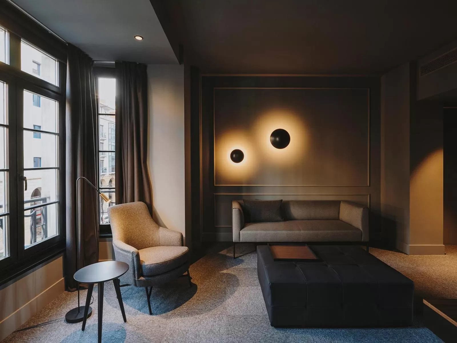 Decorative detail in El Môderne Hotel