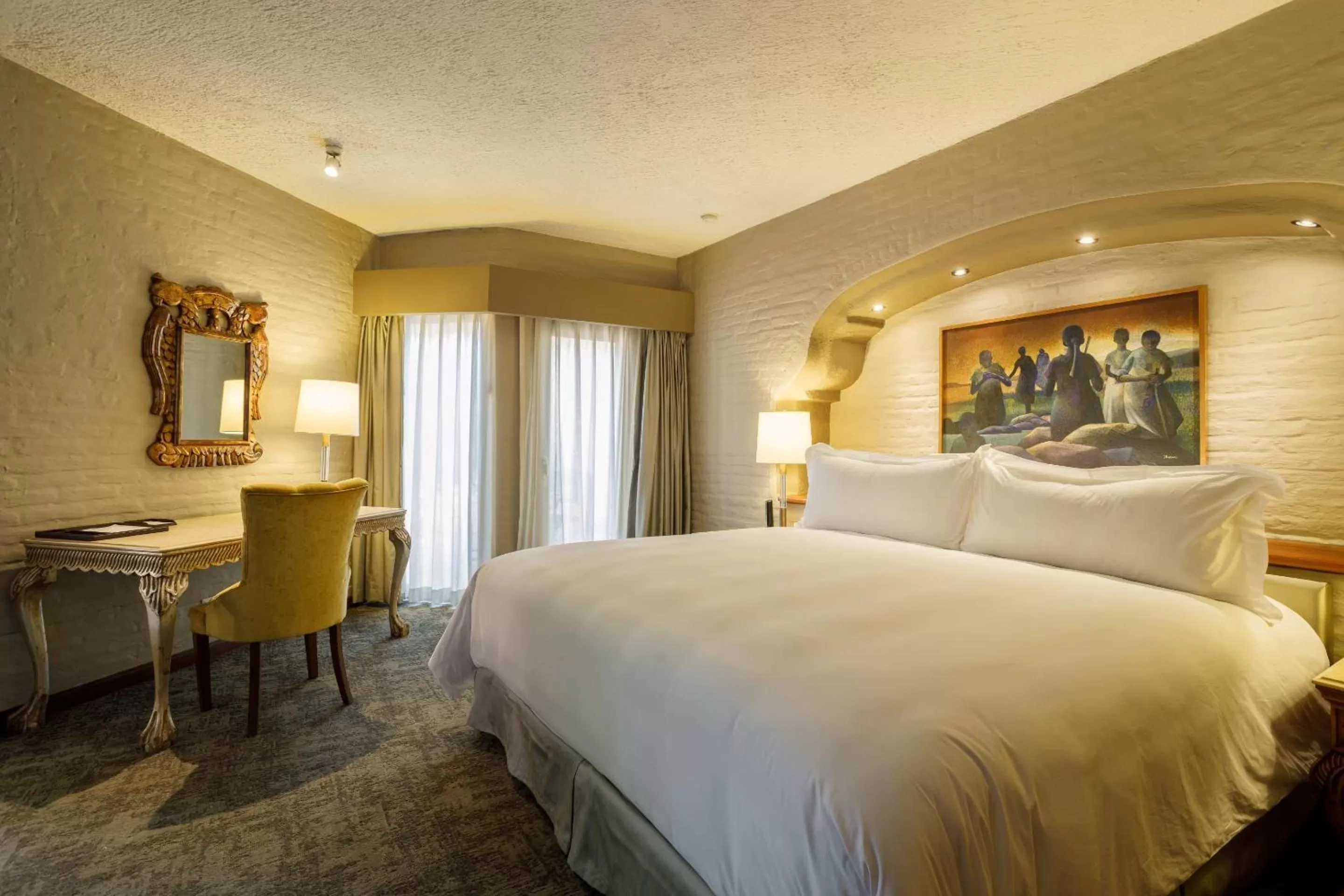 Bedroom, Bed in Quinta Real Guadalajara