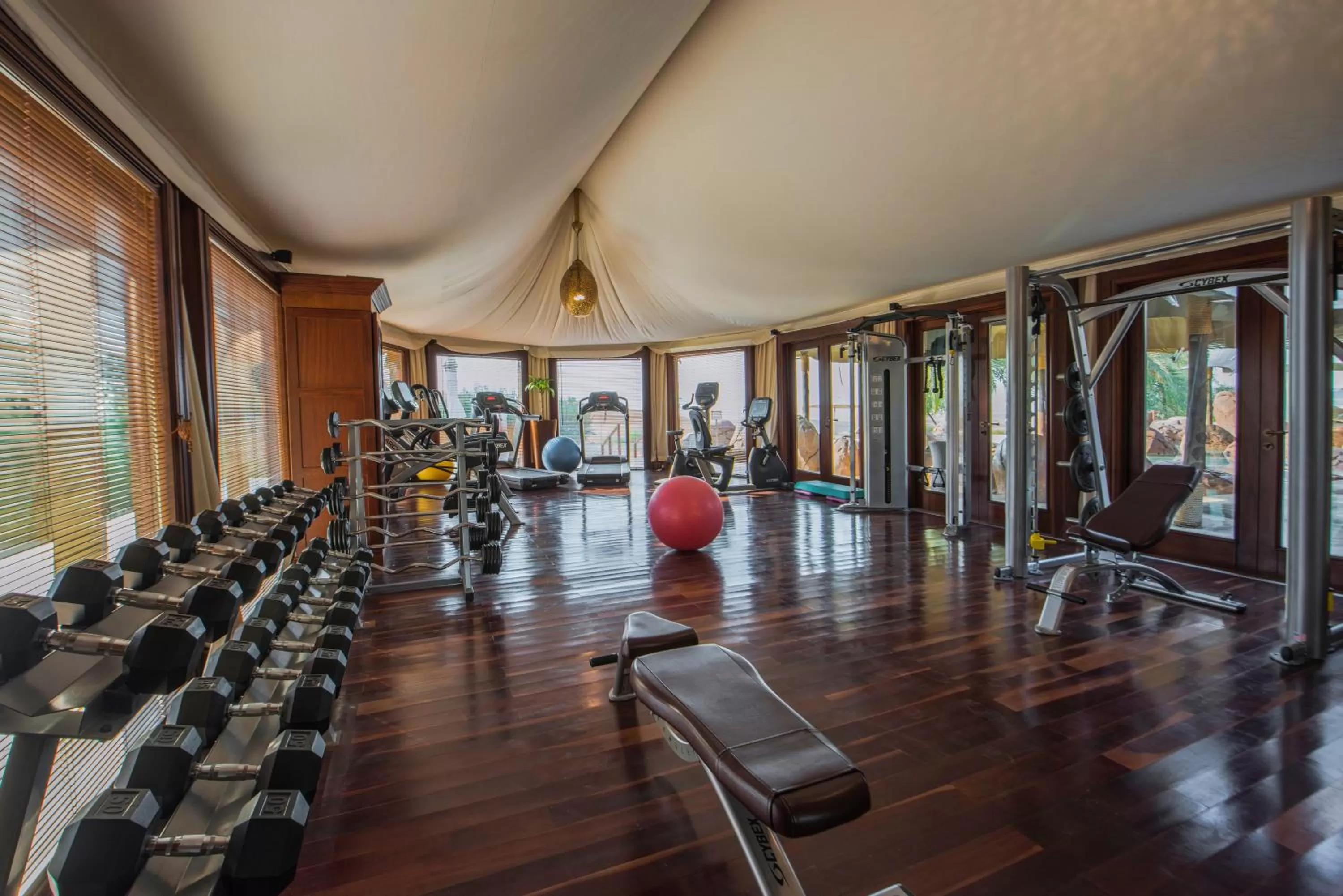 Fitness centre/facilities in Telal Resort Al Ain