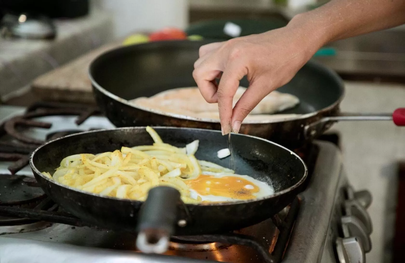 Food close-up in Residencia Gorila