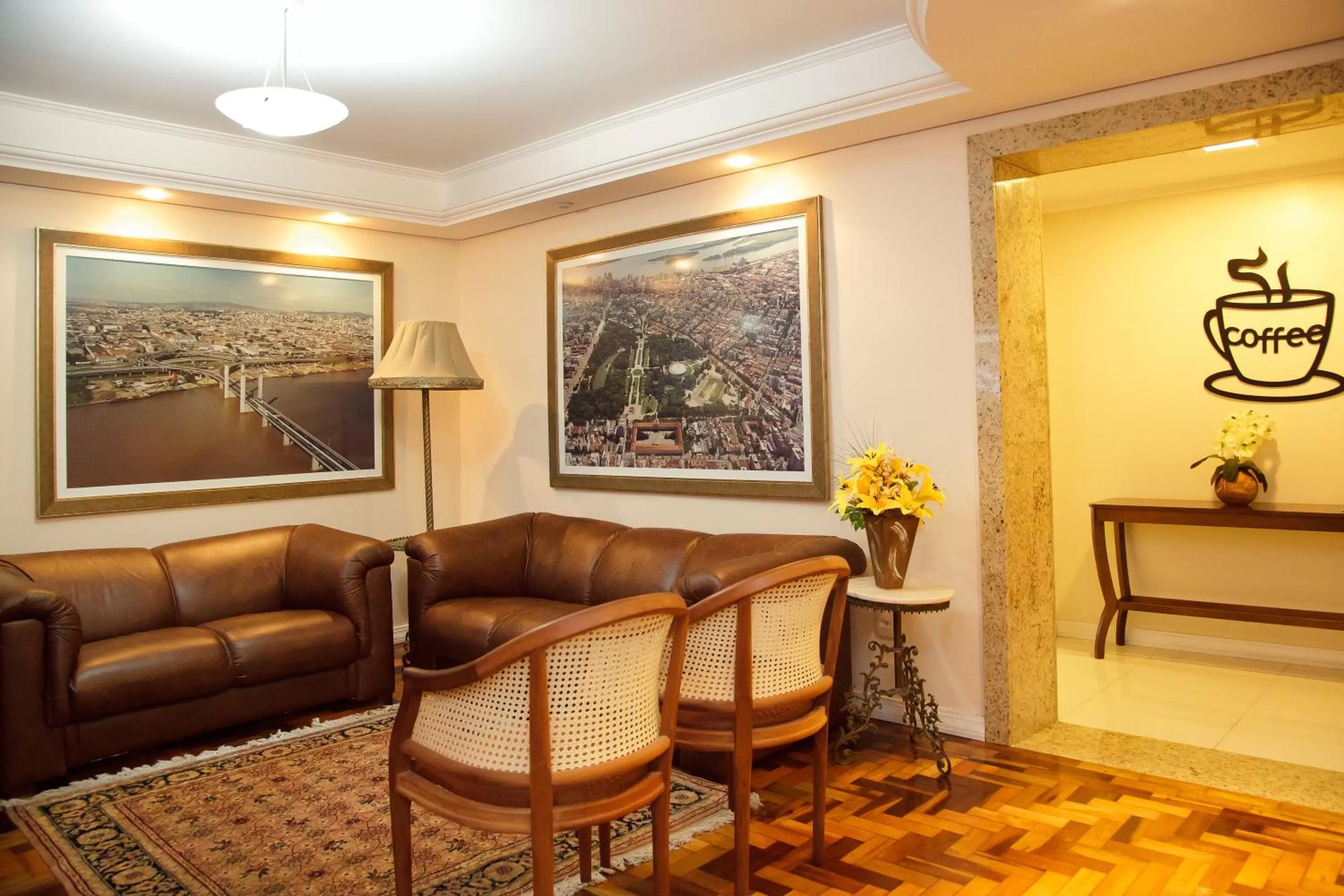 Property building, Seating Area in Hotel Erechim