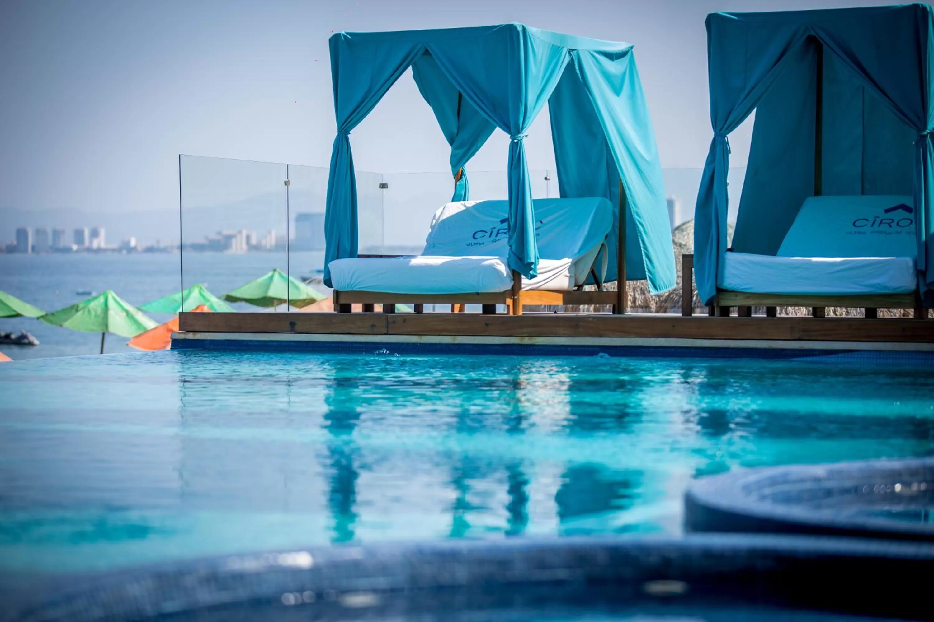 Swimming pool in Almar LGBT Luxury Resort