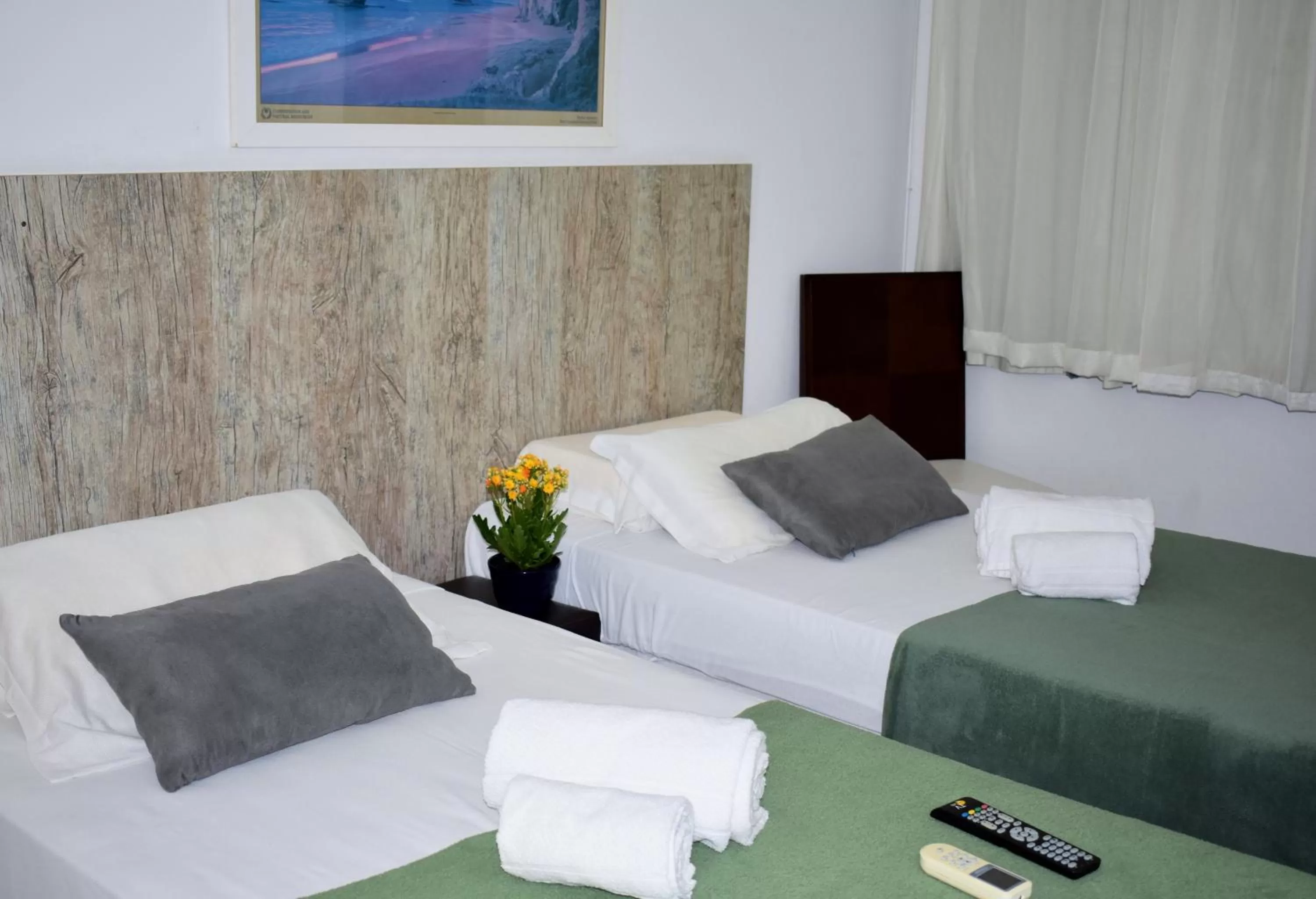 Bed in Pousada Green