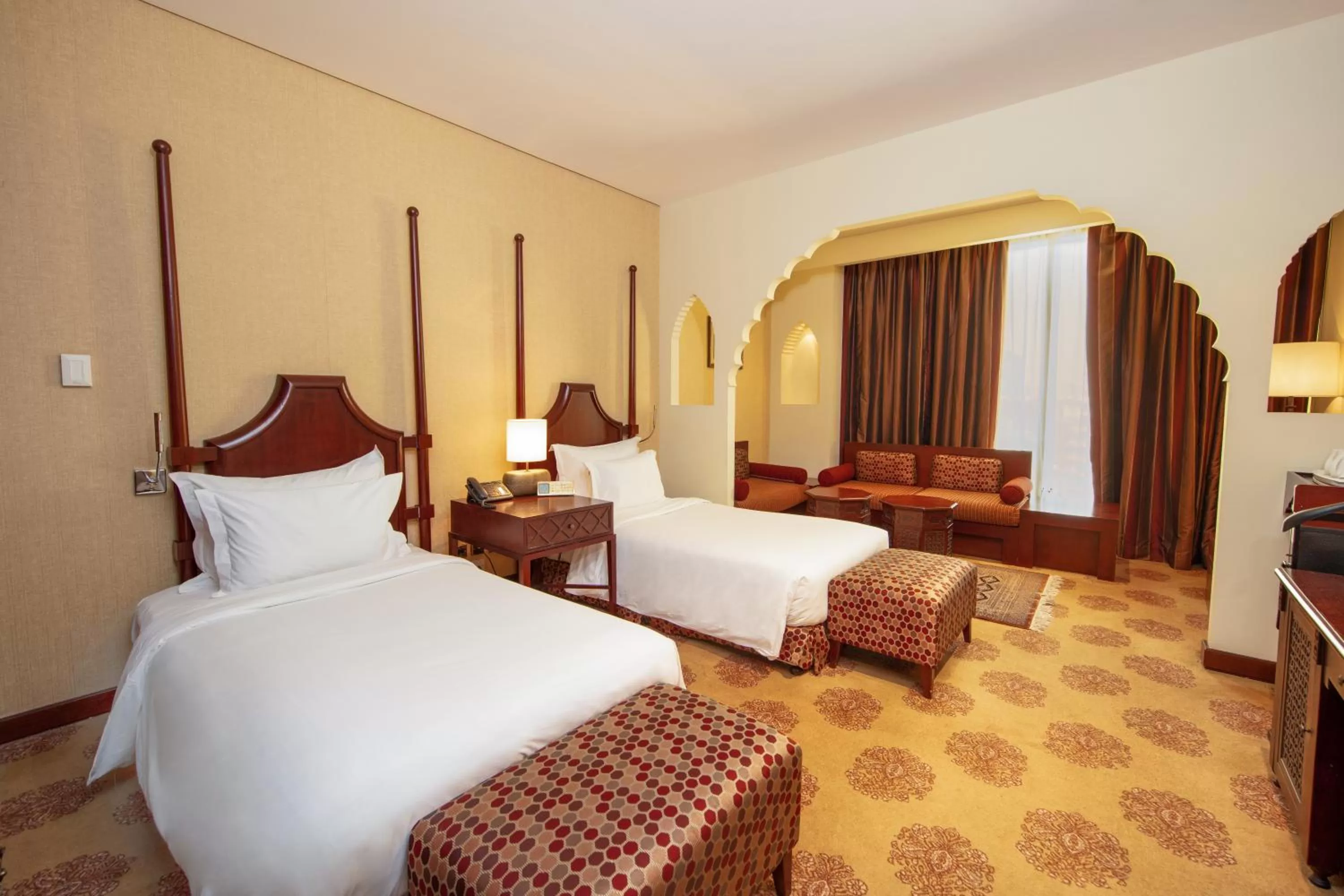 Bed in Radisson Blu Hotel, Doha