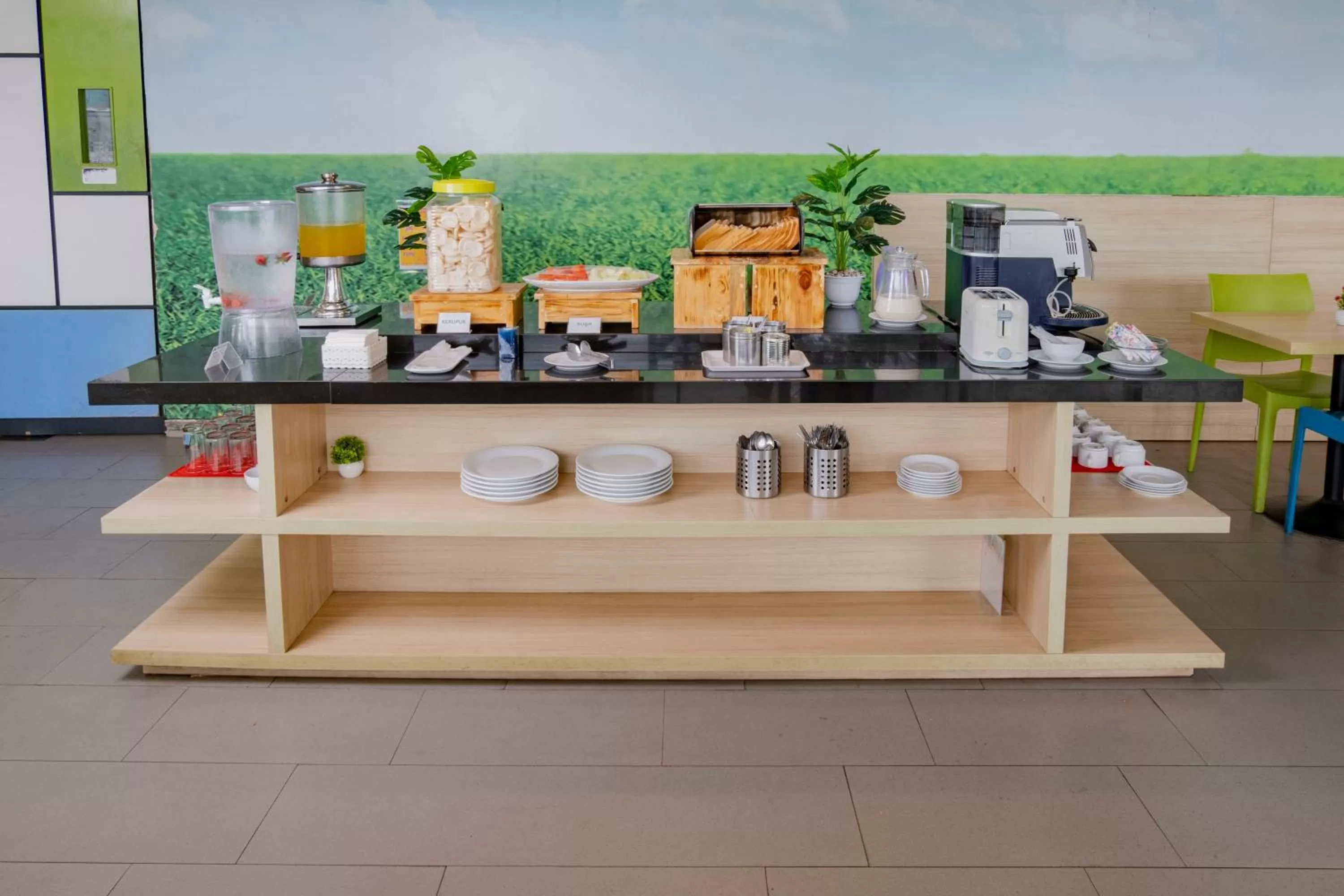 Buffet breakfast in Hotel Citradream Bintaro