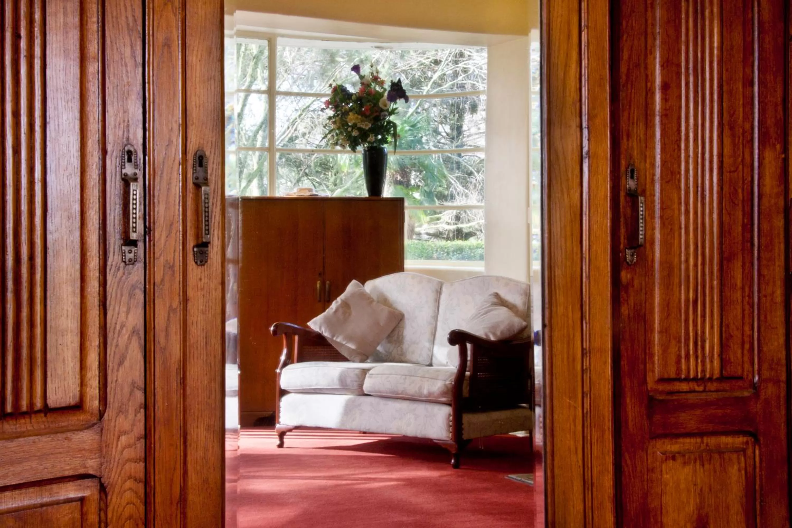 Living room in Linaker Art Deco Motel
