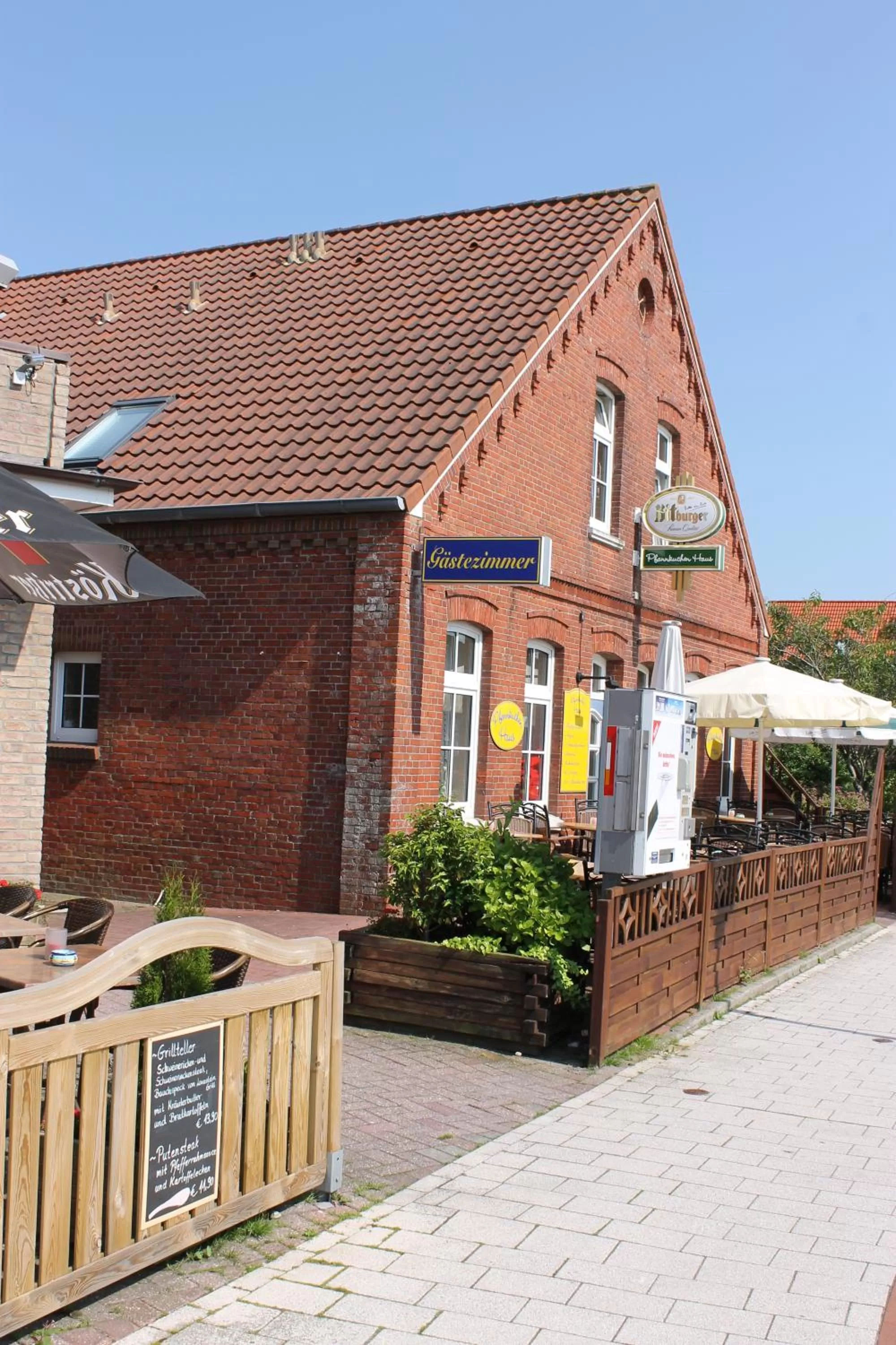 Restaurant/places to eat in Hotel Pension Am Hafen