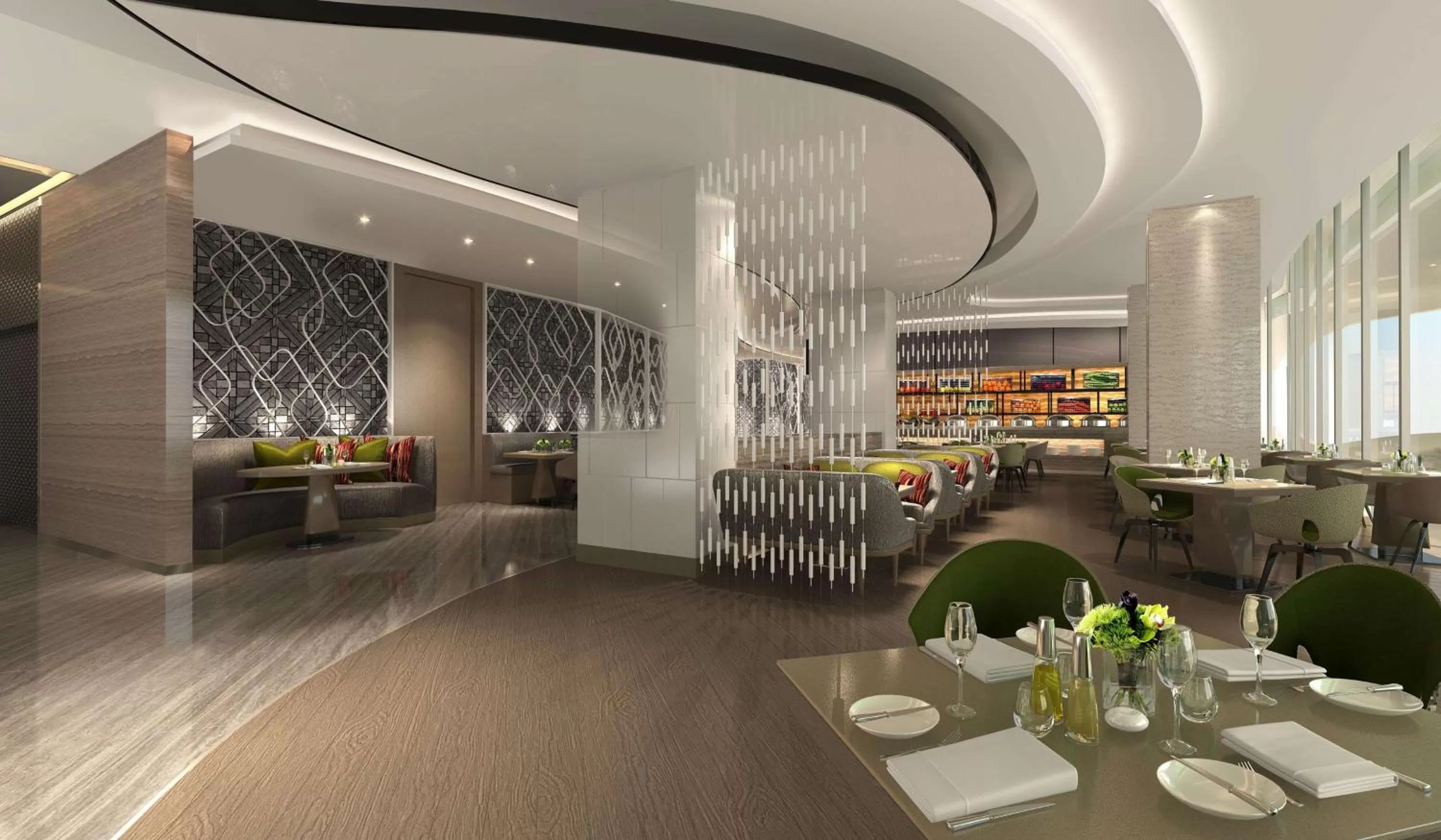 Restaurant/places to eat in DoubleTree by Hilton Ahmedabad