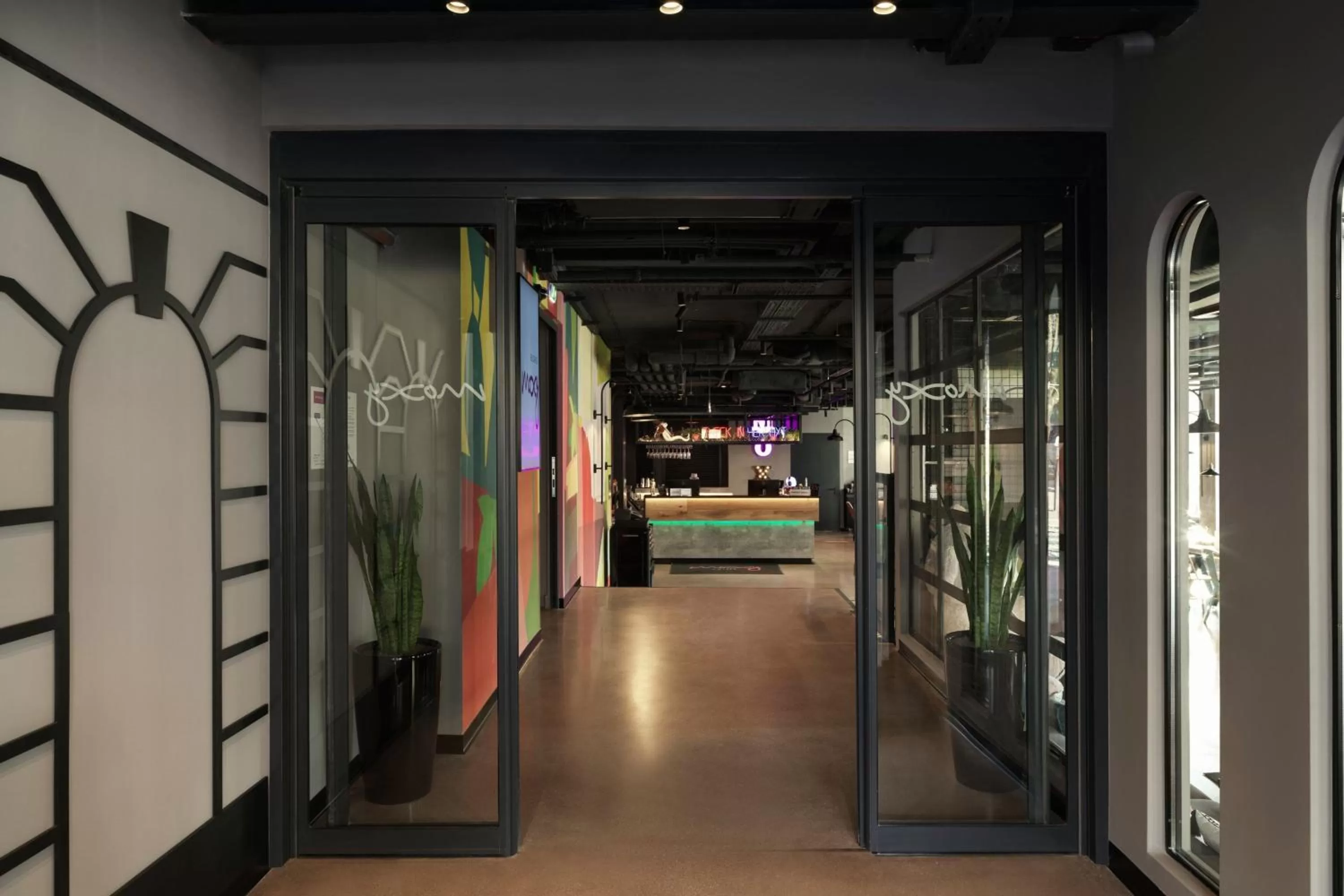 View (from property/room) in Moxy Belgrade