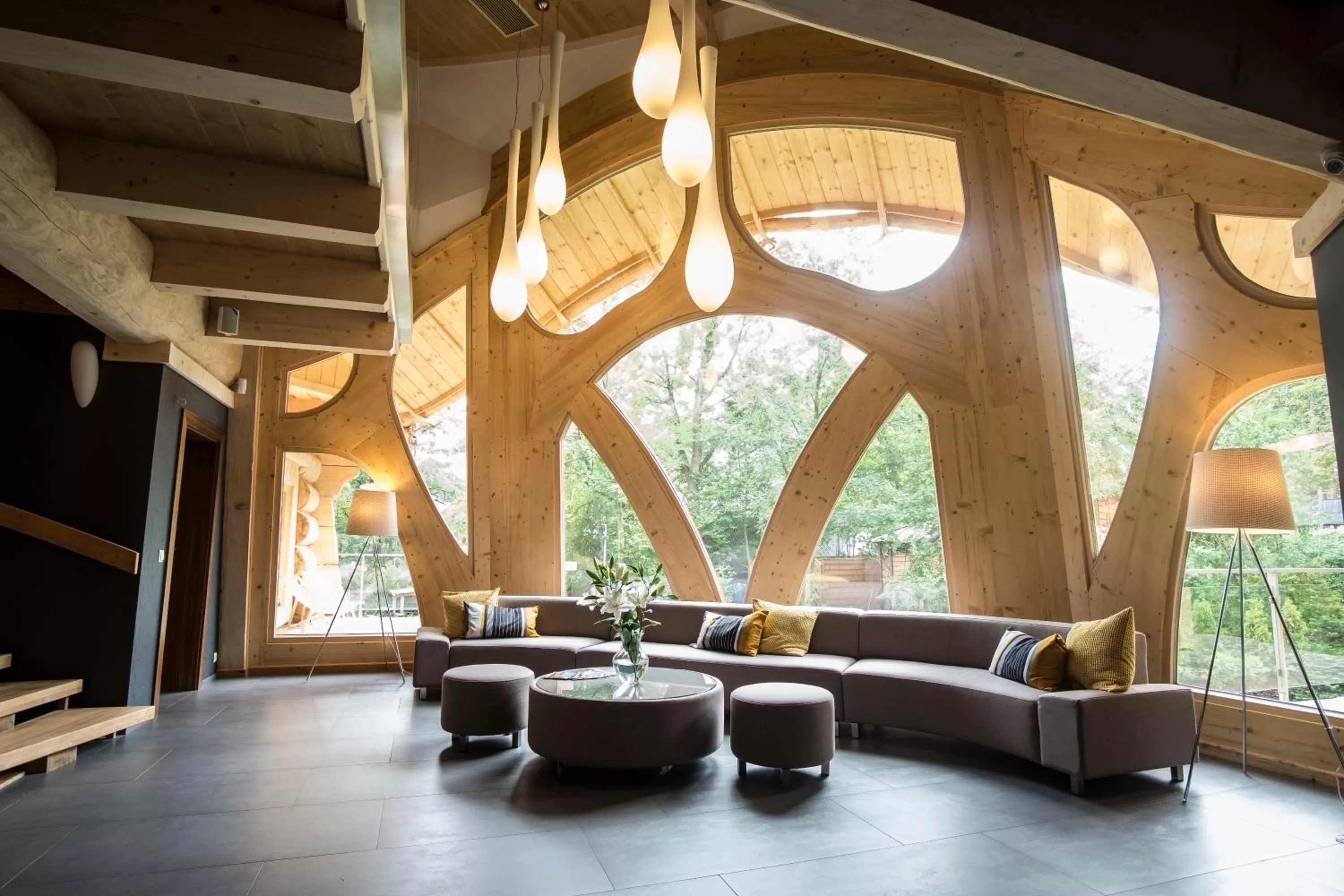 Communal lounge/ TV room in Villa Belweder