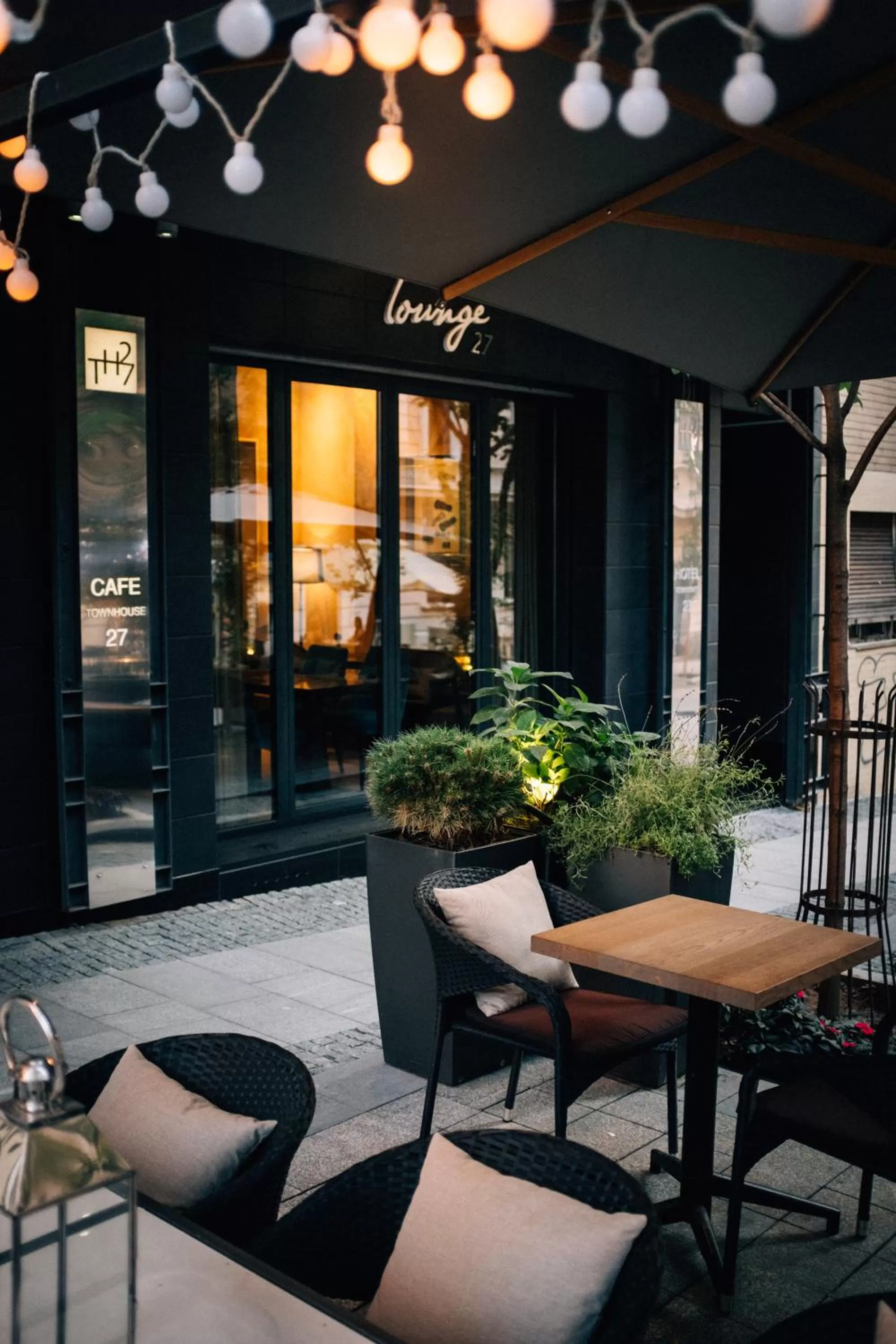 Garden in Boutique Hotel Townhouse 27