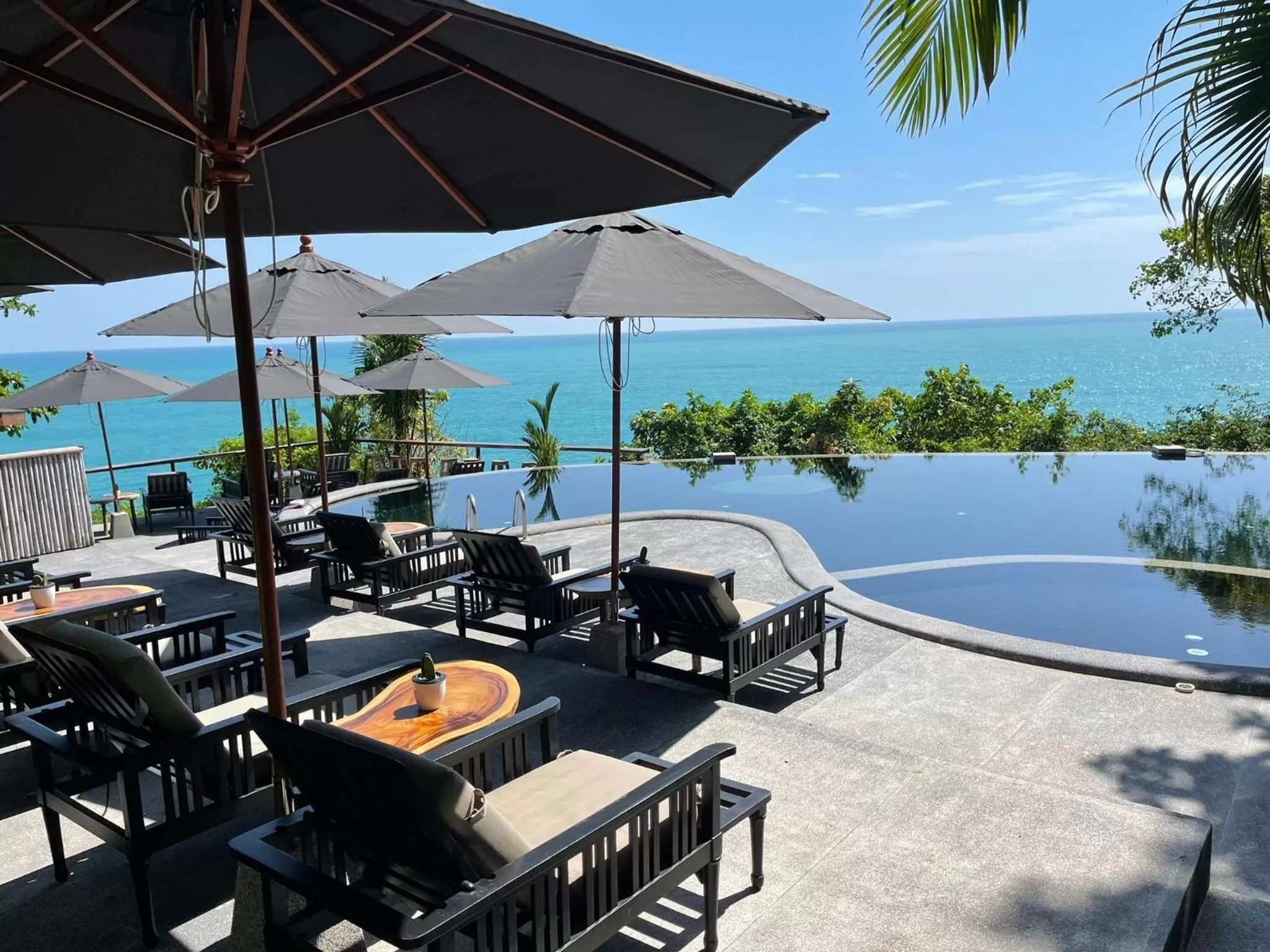 Swimming pool in Vikasa Yoga Retreat