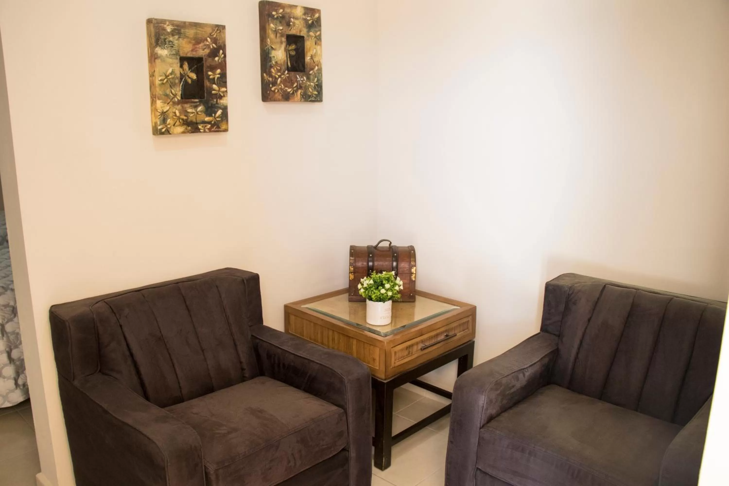 Living room in Hotel Nápoles