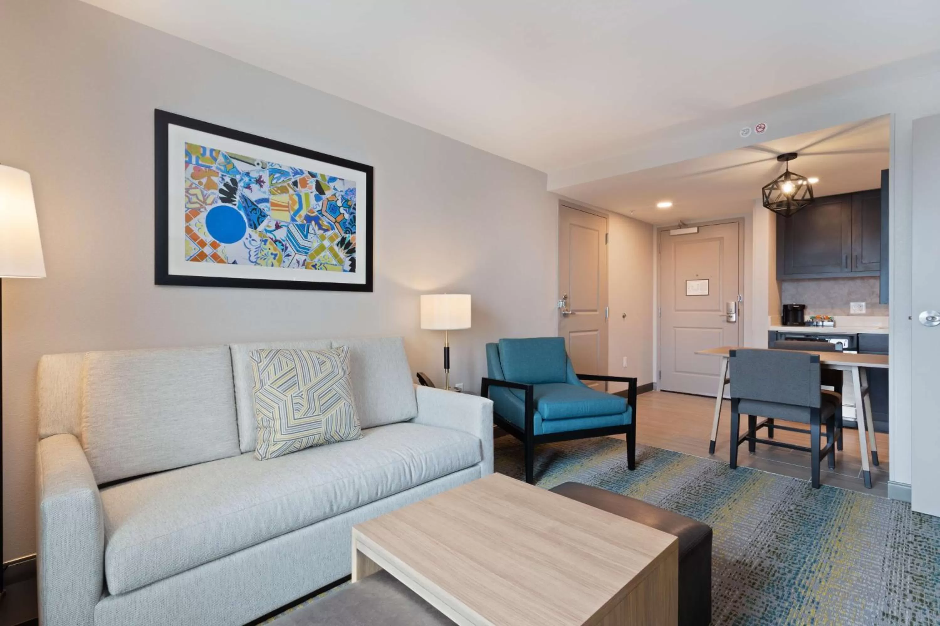 Living room in Homewood Suites by Hilton St Augustine San Sebastian