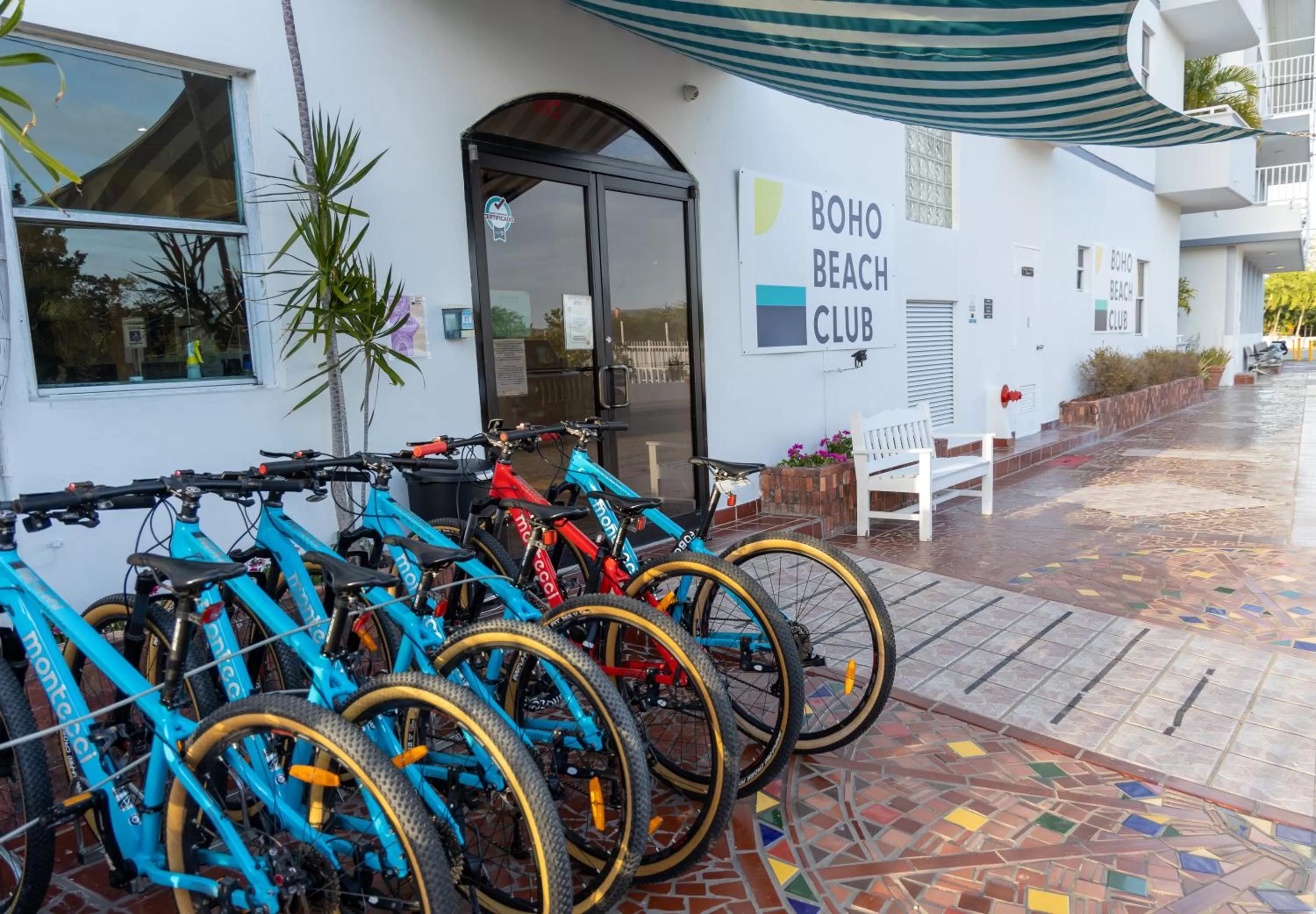 Cycling in BOHO Beach Club
