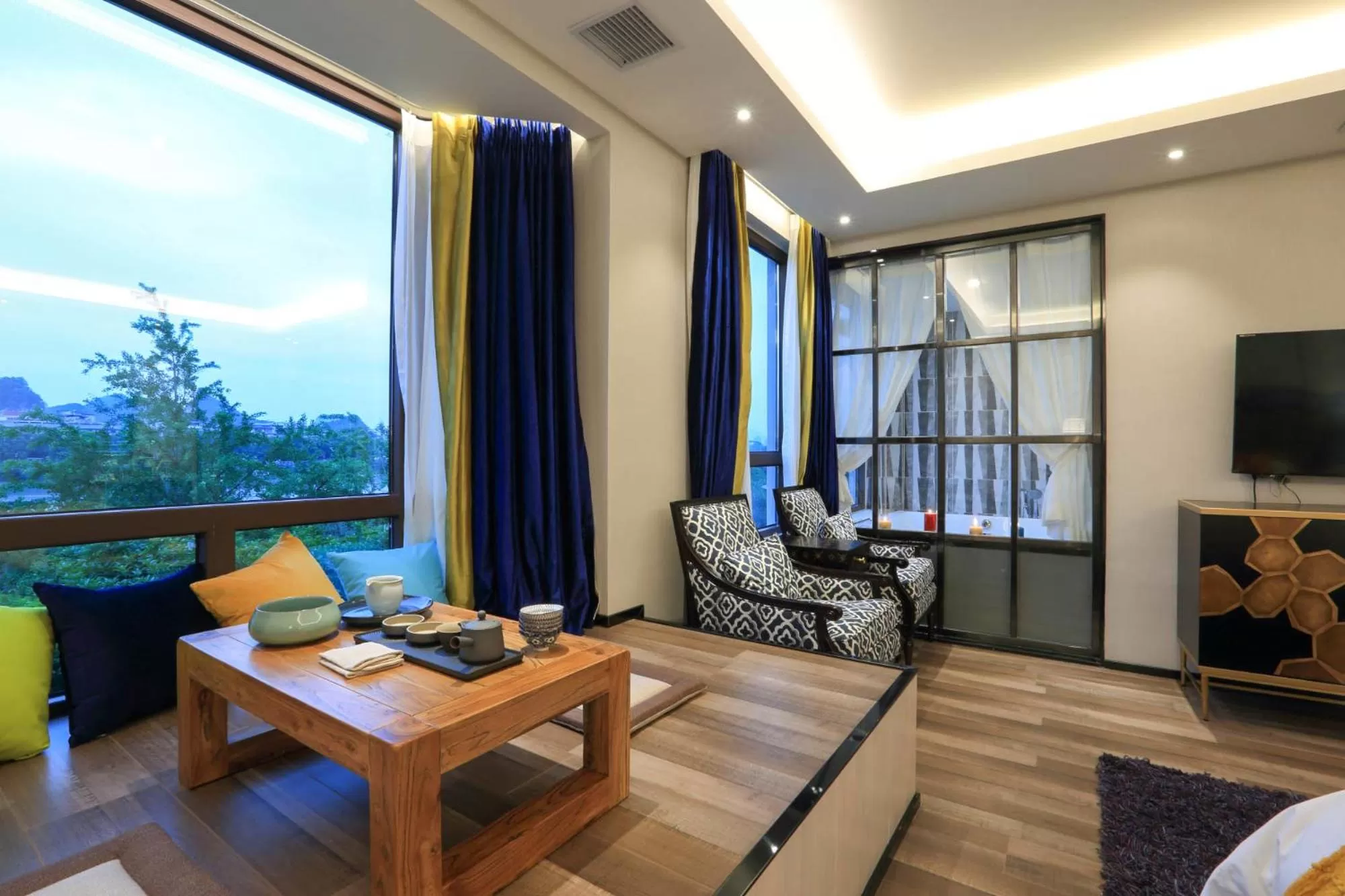 Living room, Seating Area in Li River Resort Villa Hotel