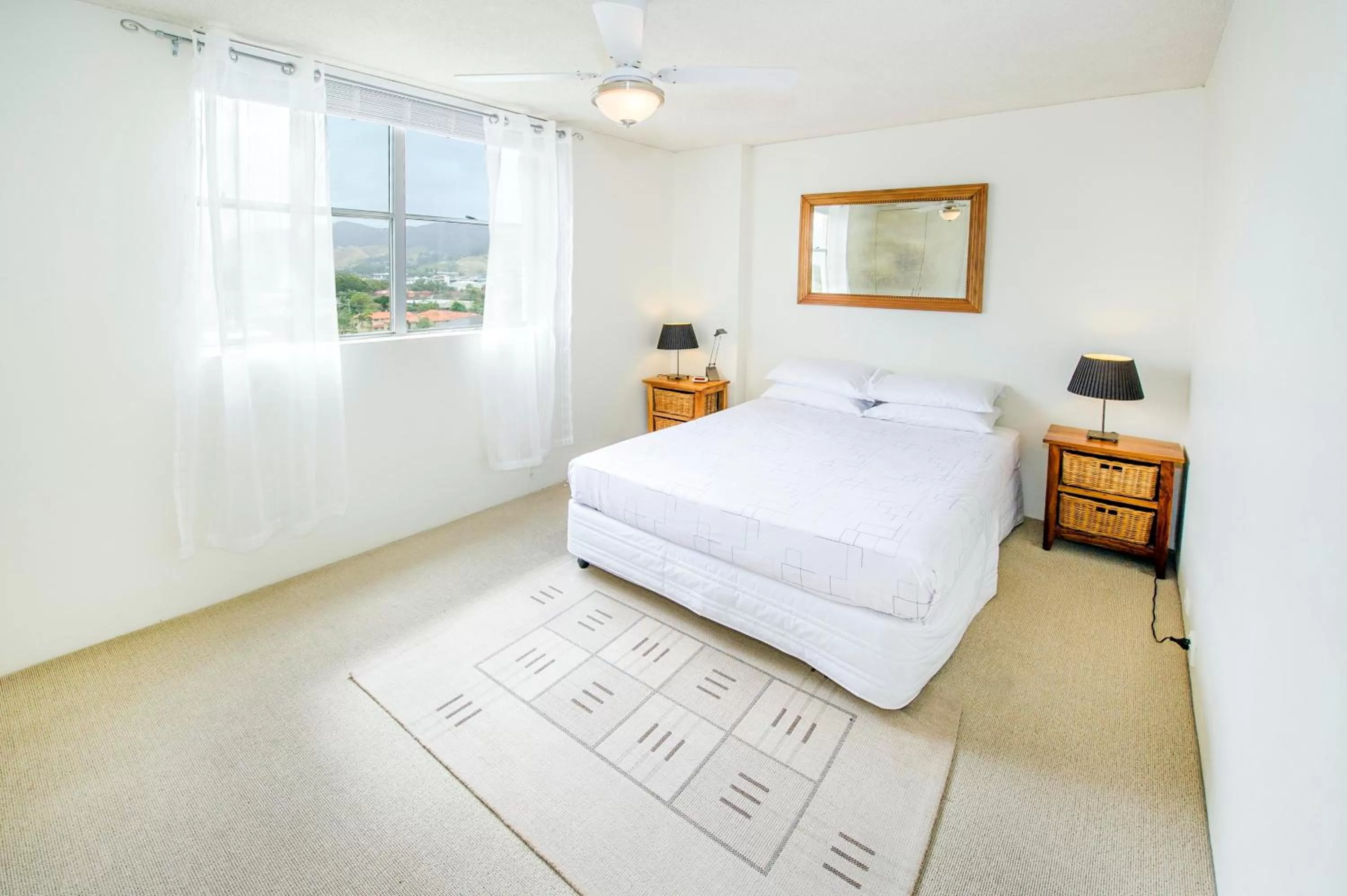 Bedroom, Bed in Tradewinds Apartments