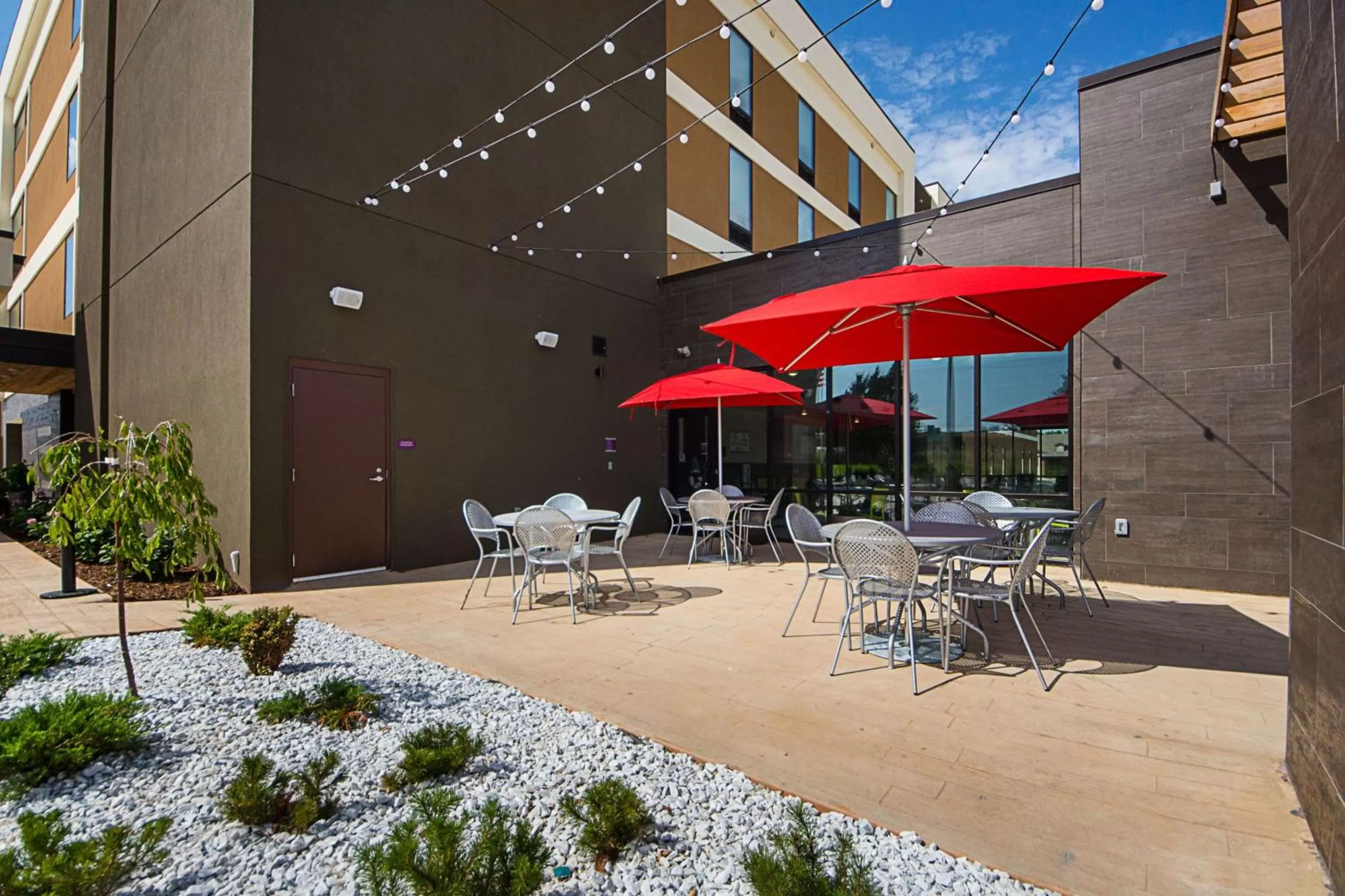 Patio in Home2 Suites By Hilton Oklahoma City Yukon