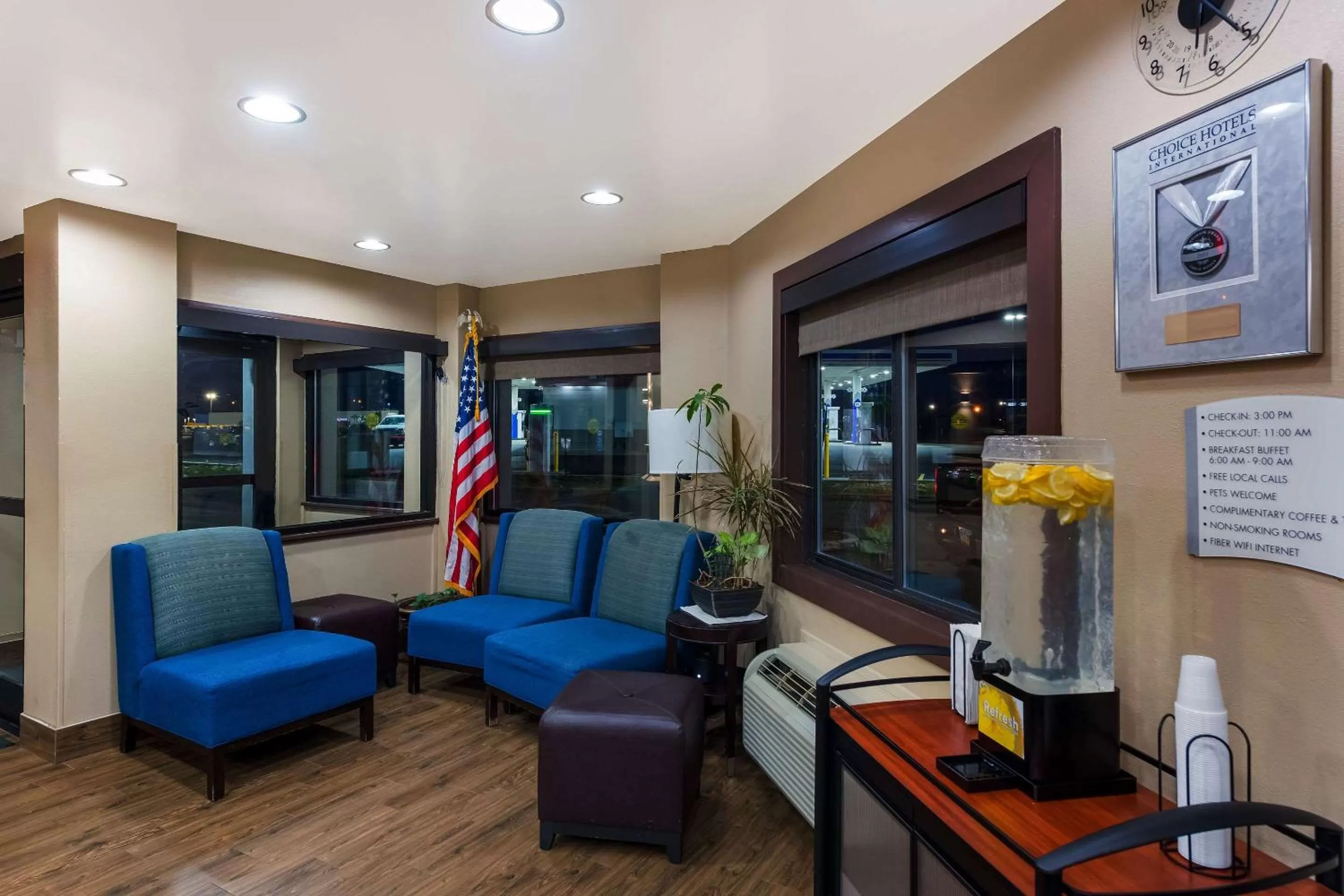 Lobby or reception in Quality Inn Marysville