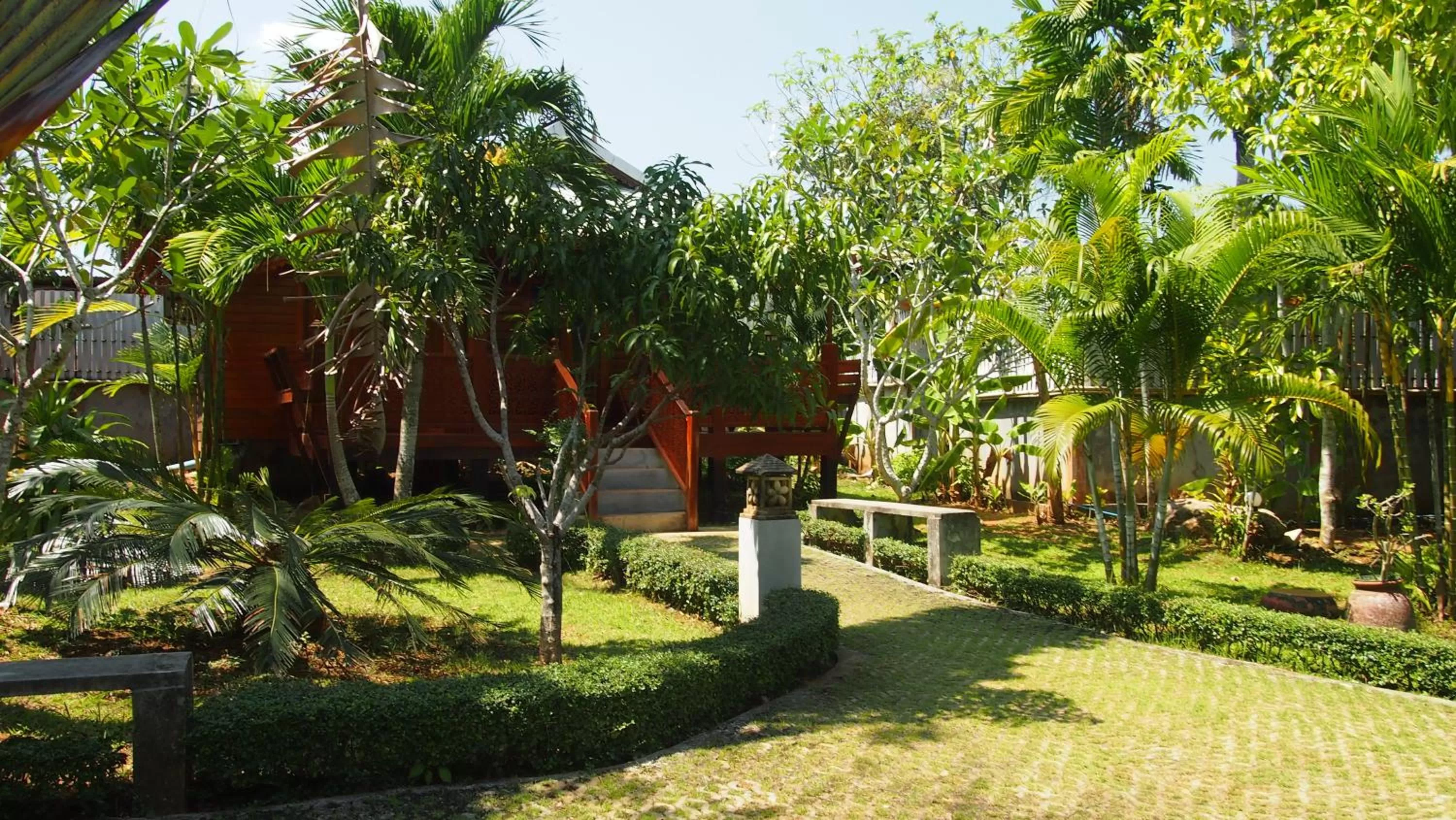 Garden in Cozy Garden Resort