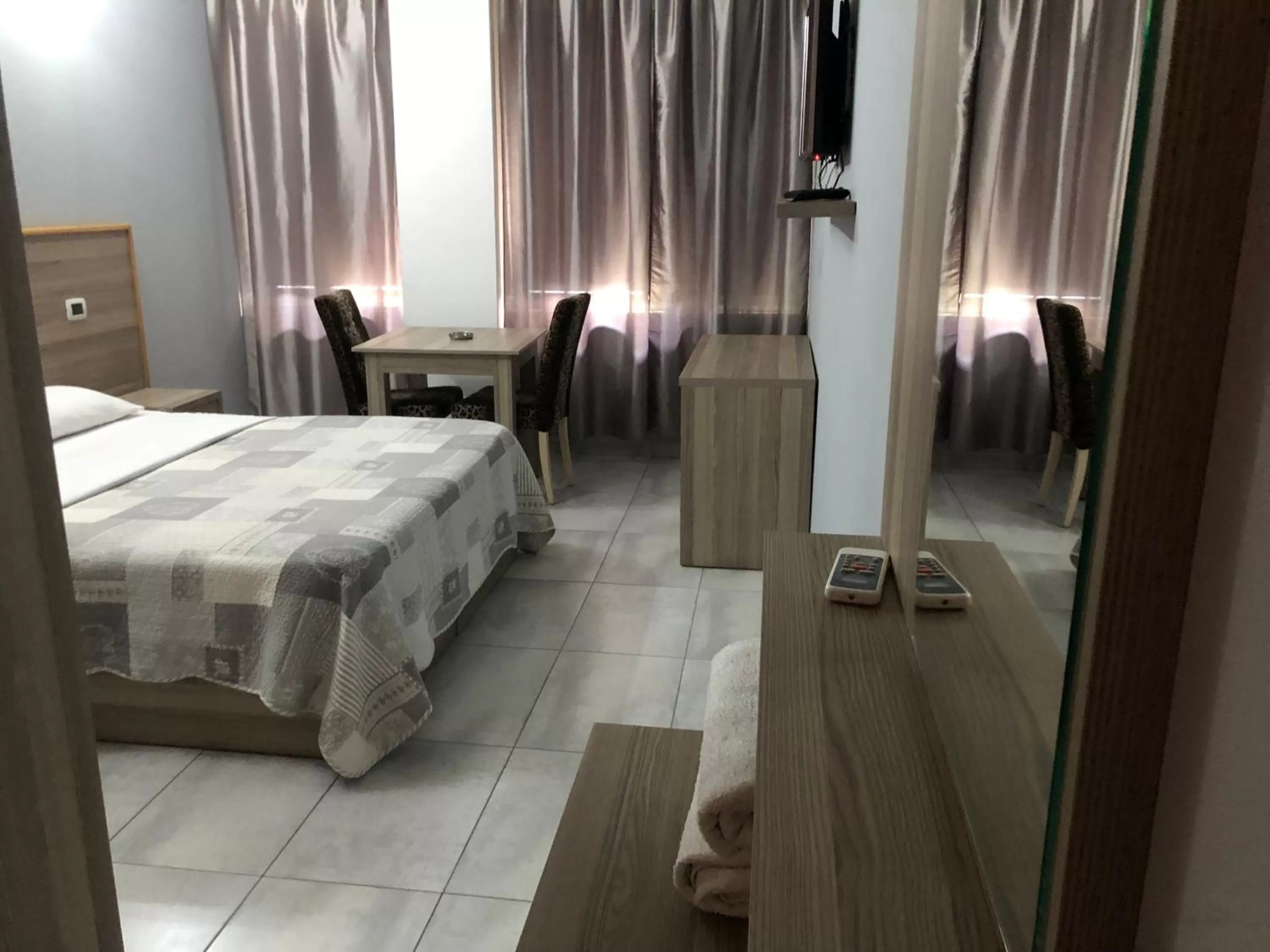 Bed in Hotel Pernoca