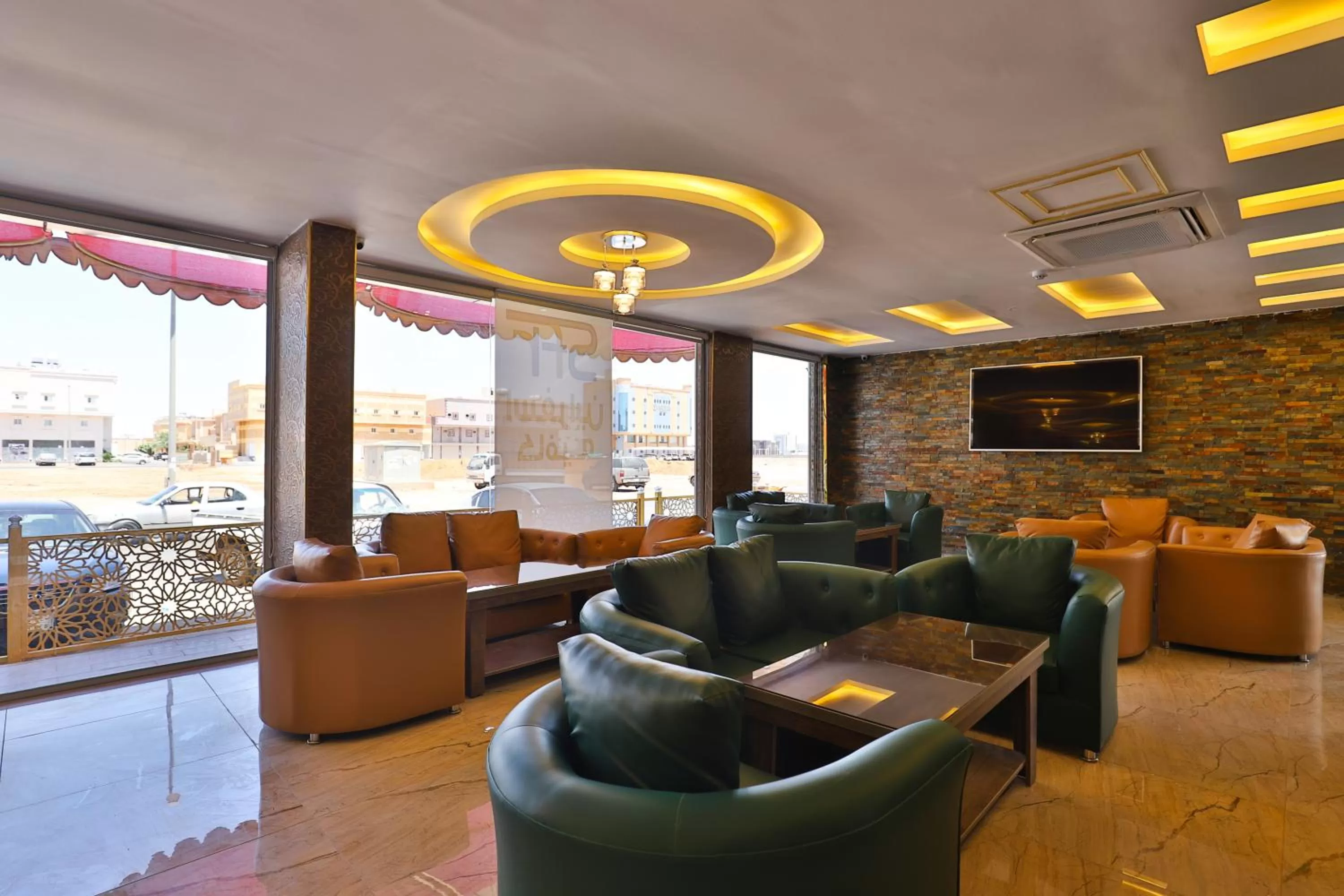 Lobby or reception, Lounge/Bar in Esfrine Hotel Apartment