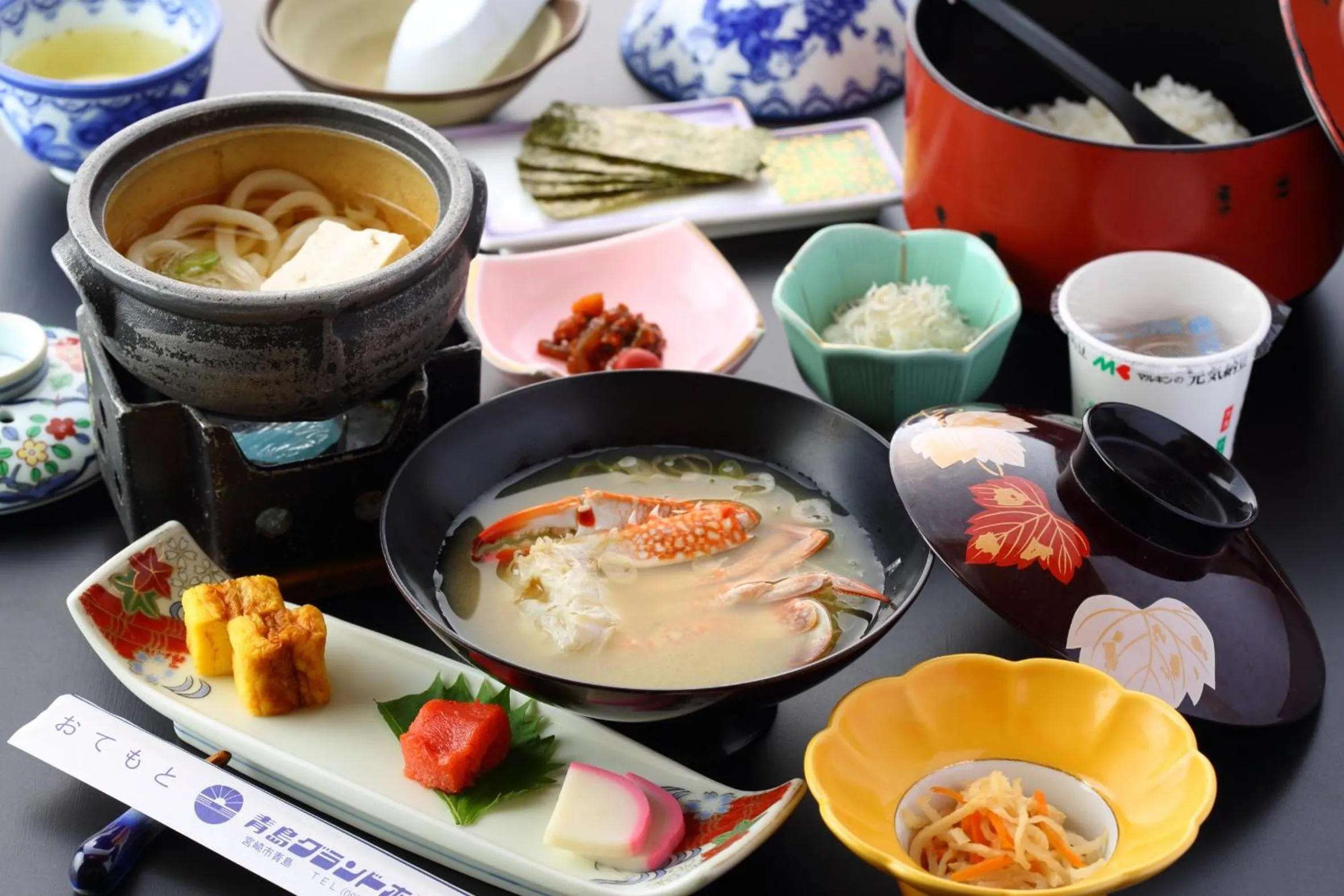 Breakfast in Aoshima Grand Hotel