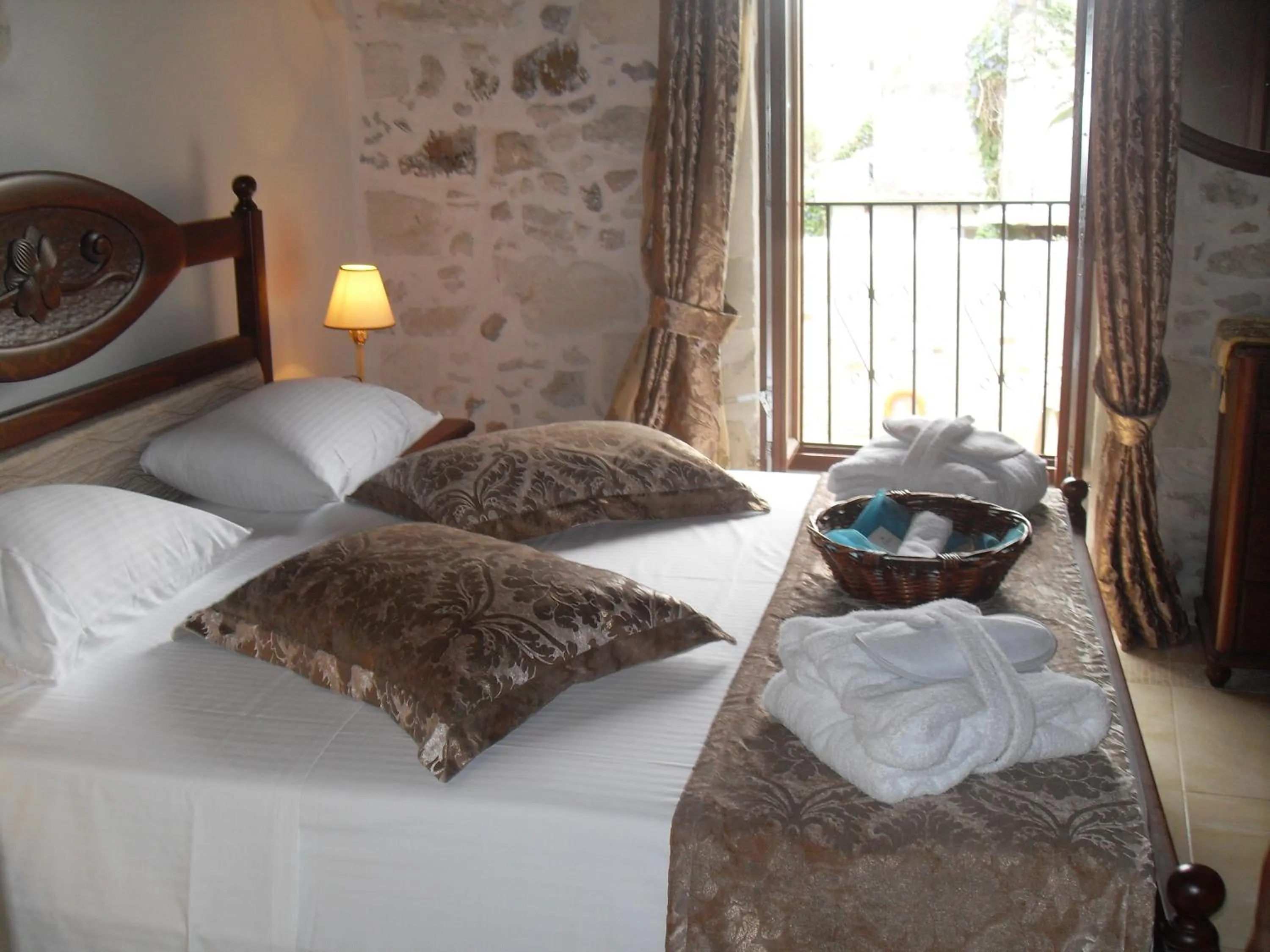 Bed in Antica Dimora Suites