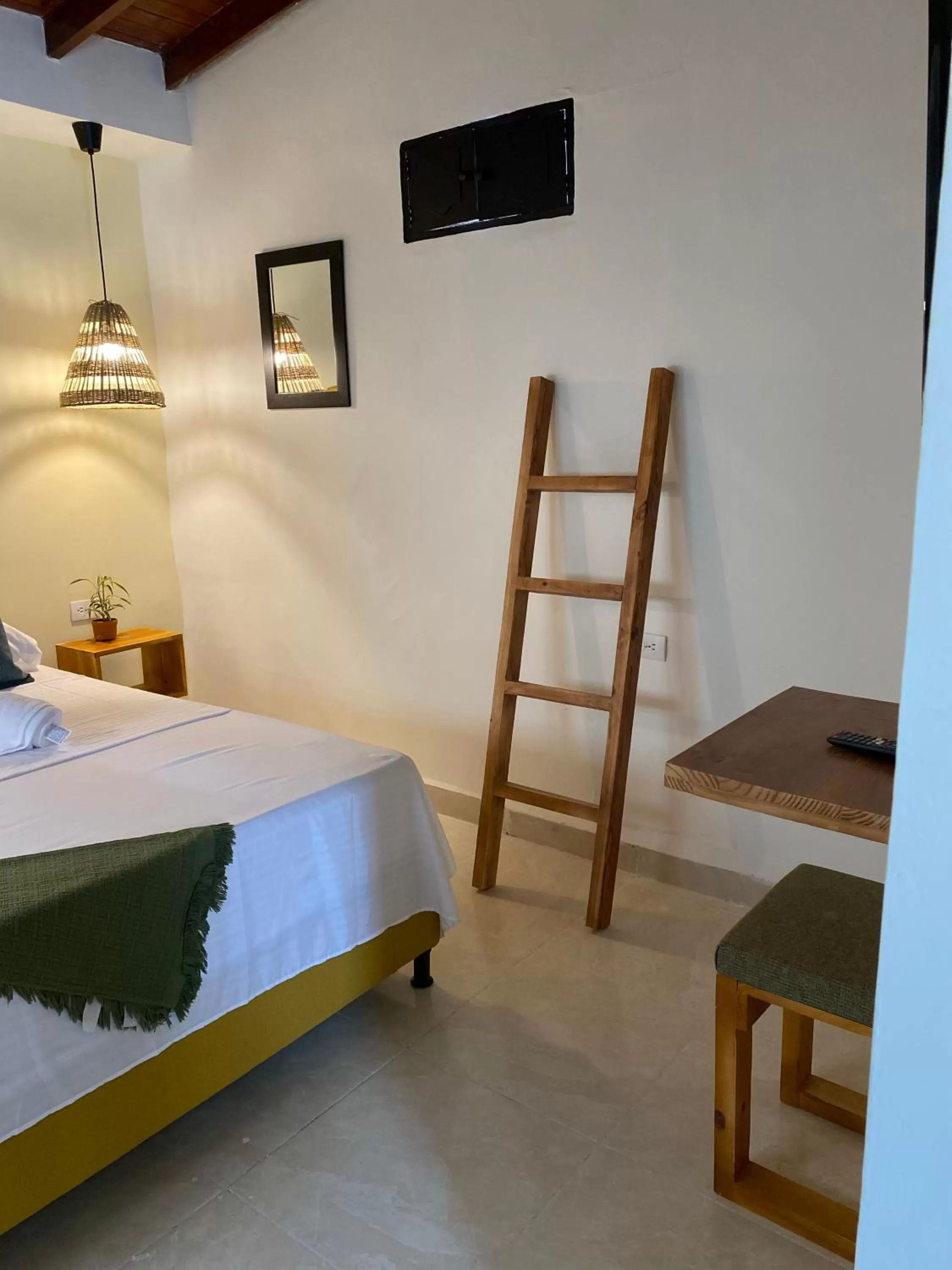 Bed in Luum Guest House