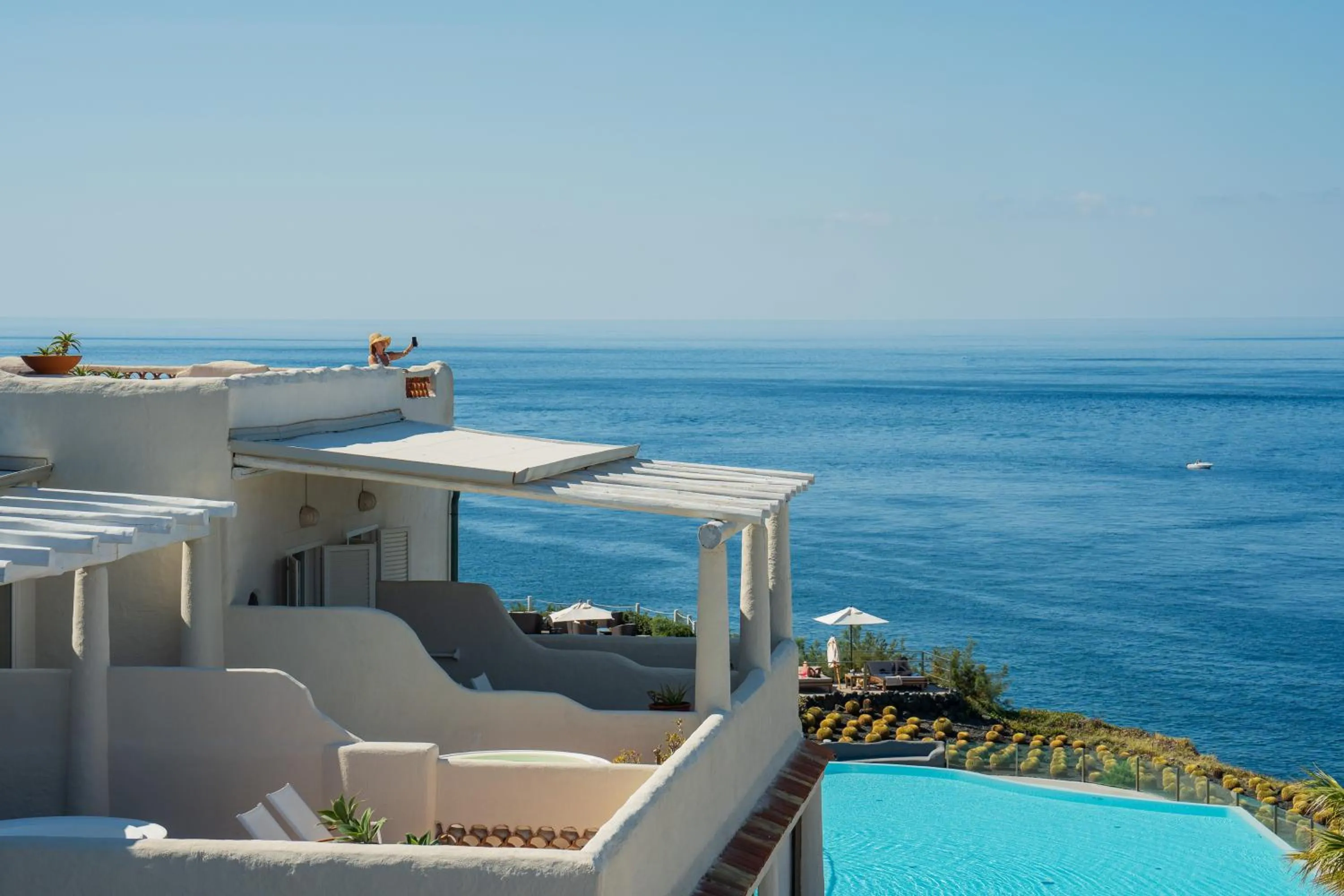 View (from property/room) in Therasia Resort Sea and SPA - The Leading Hotels of the World