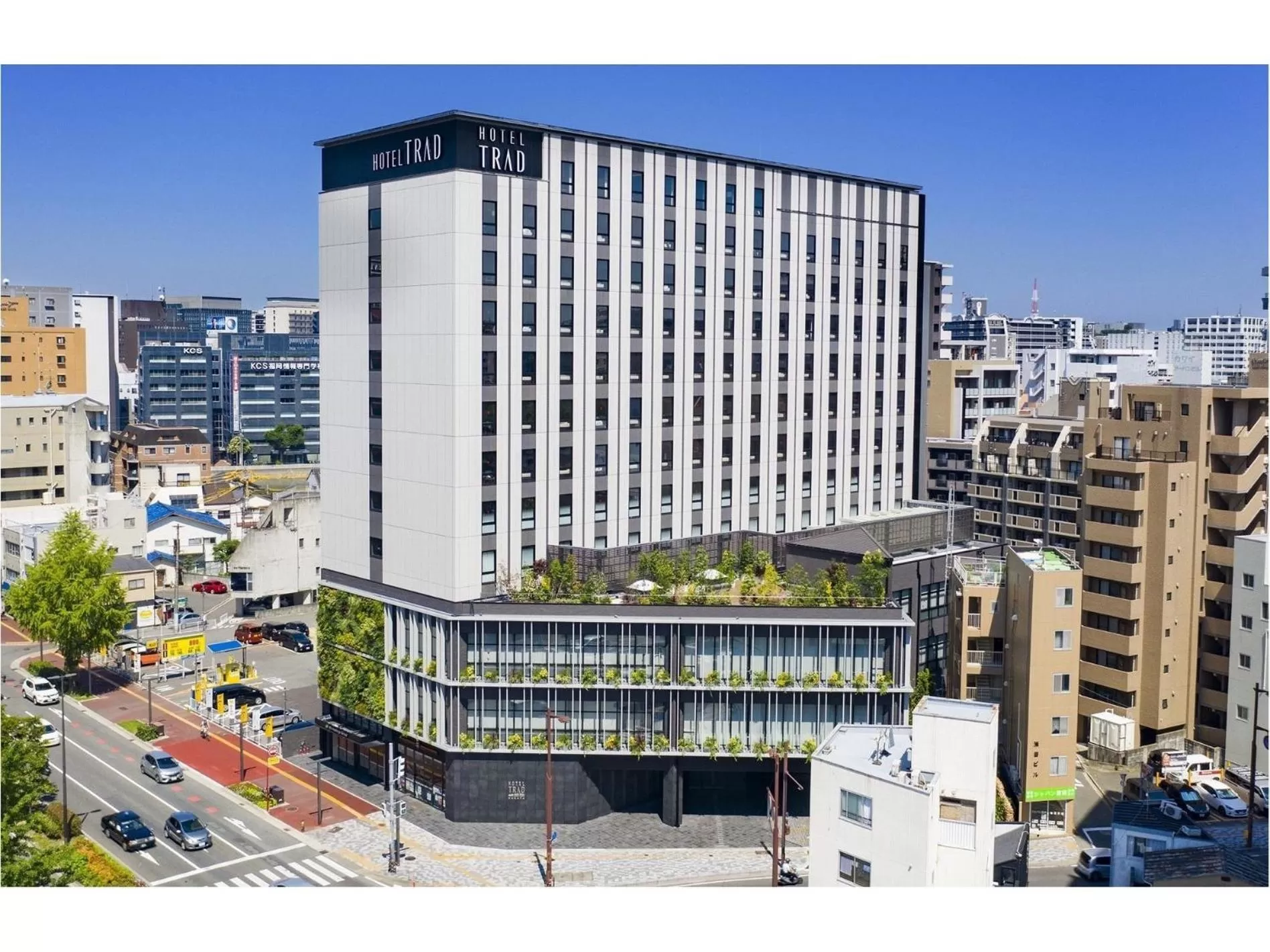 Facade/entrance in Hotel Trad Hakata