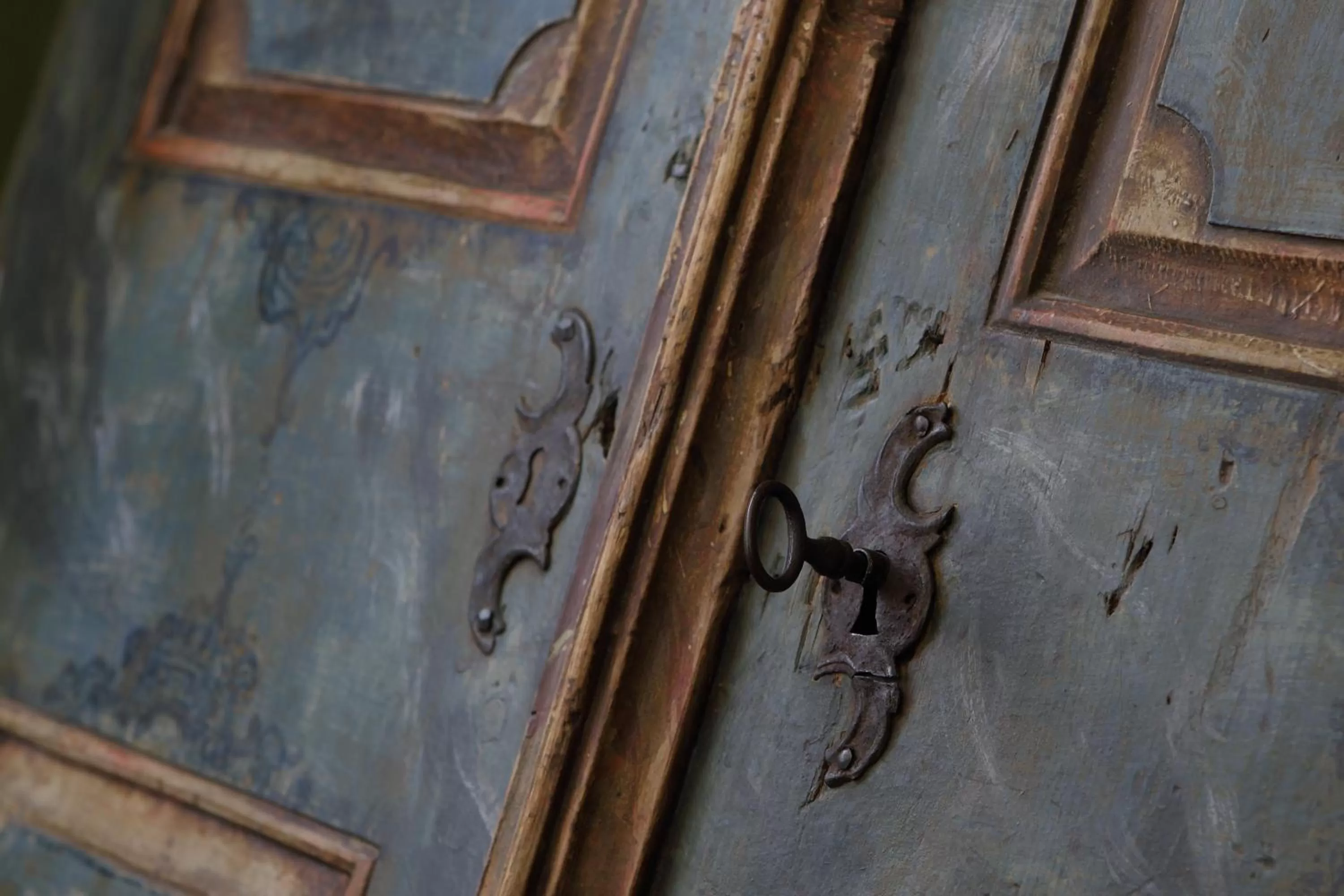 Decorative detail in Historic Hotel Ristorante La Stua