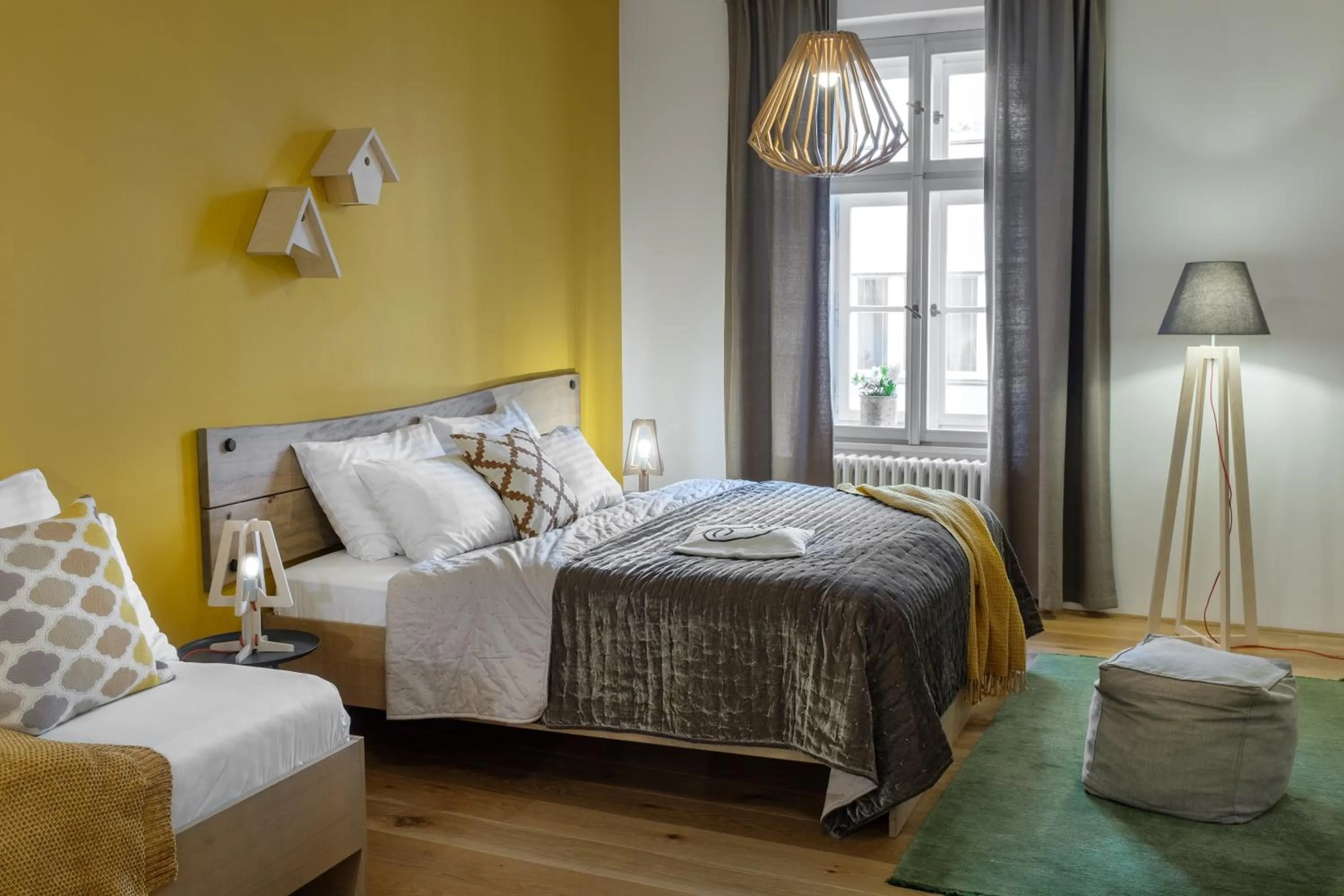 Bedroom, Bed in 4 Trees Apartments by Adrez