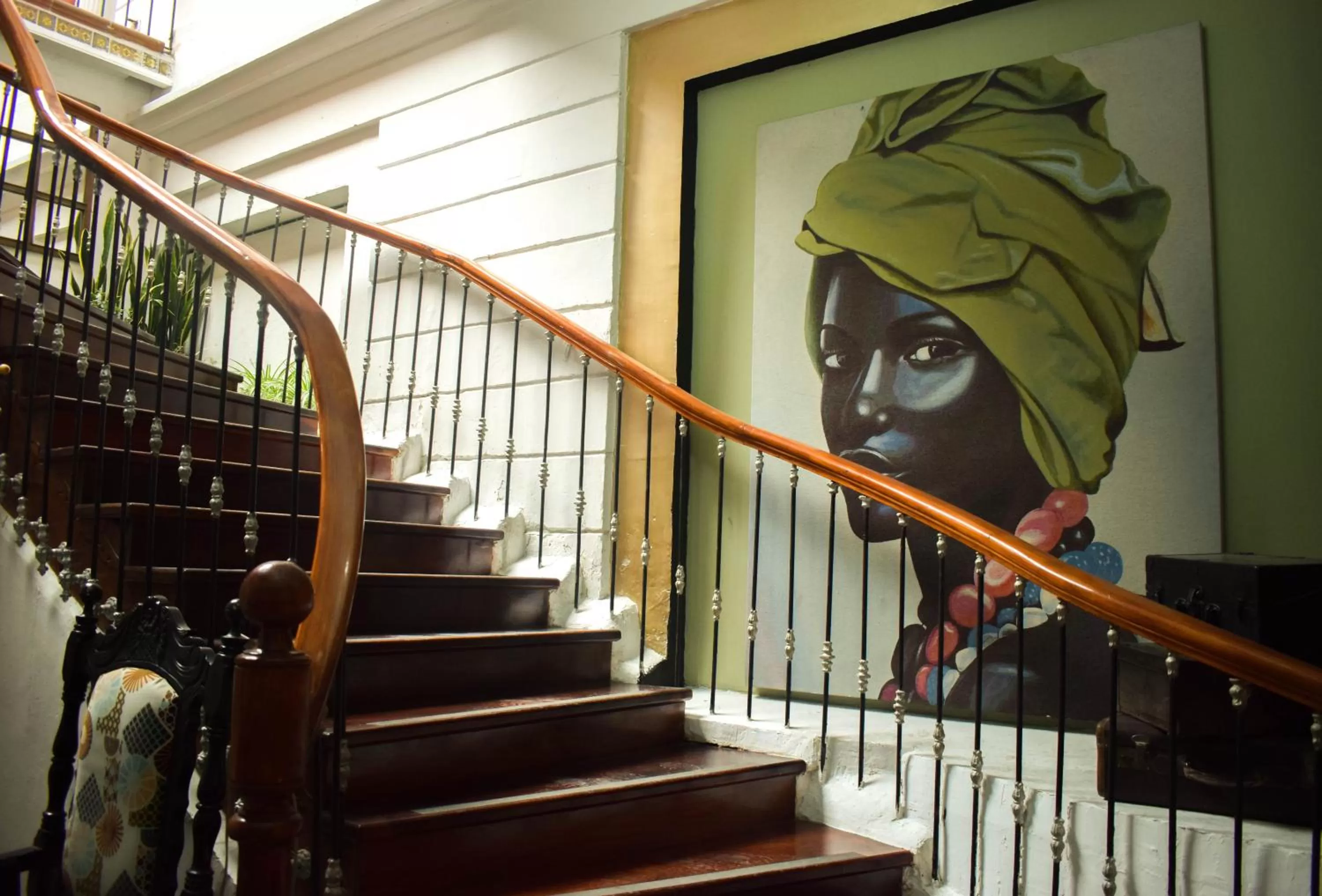 Decorative detail in Hotel Casa de la Luz