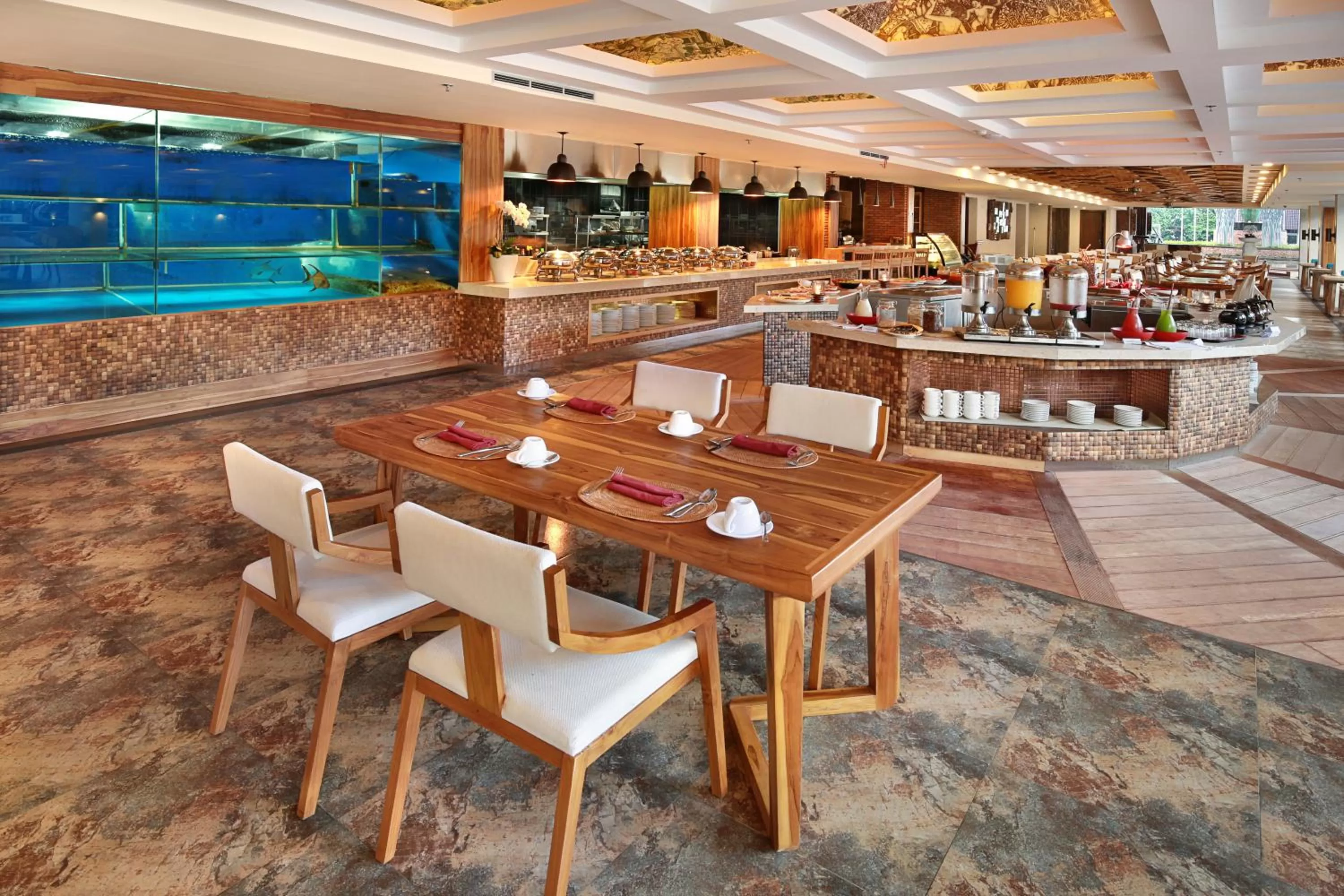 Restaurant/places to eat in Jimbaran Bay Beach Resort and Spa by Prabhu