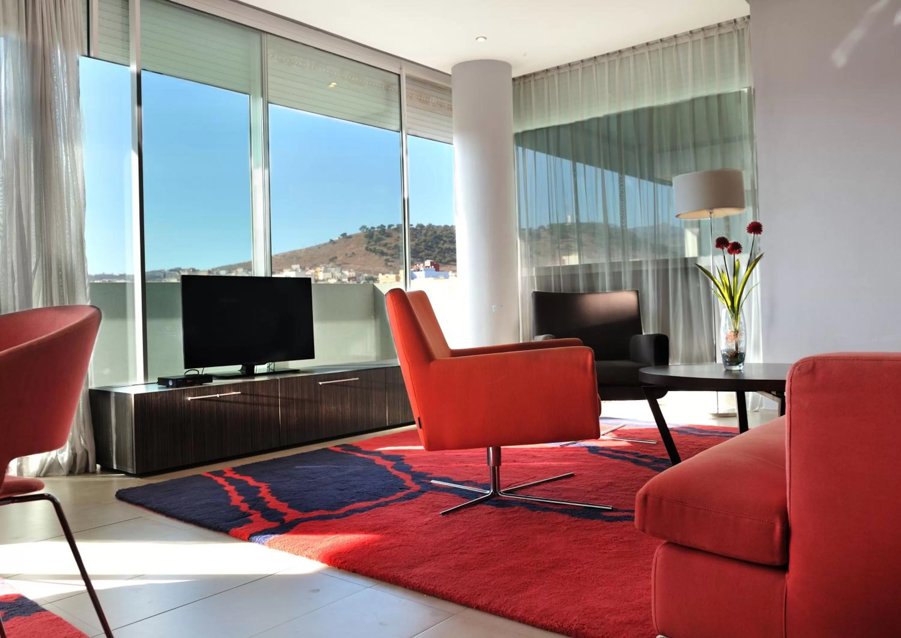 Communal lounge/ TV room in Mercure Nador Rif