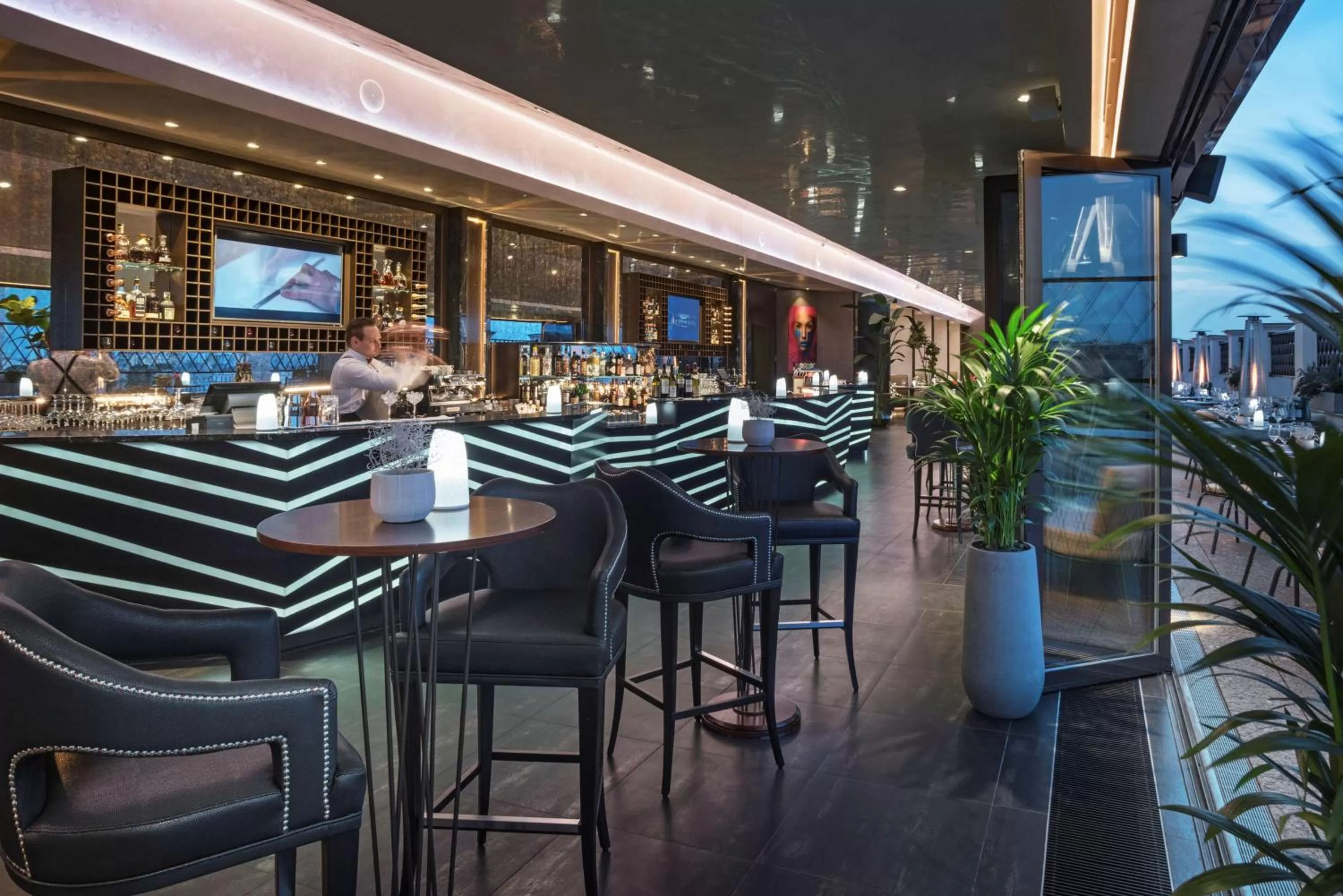 Restaurant/places to eat in Grand Hotel Kempinski Riga