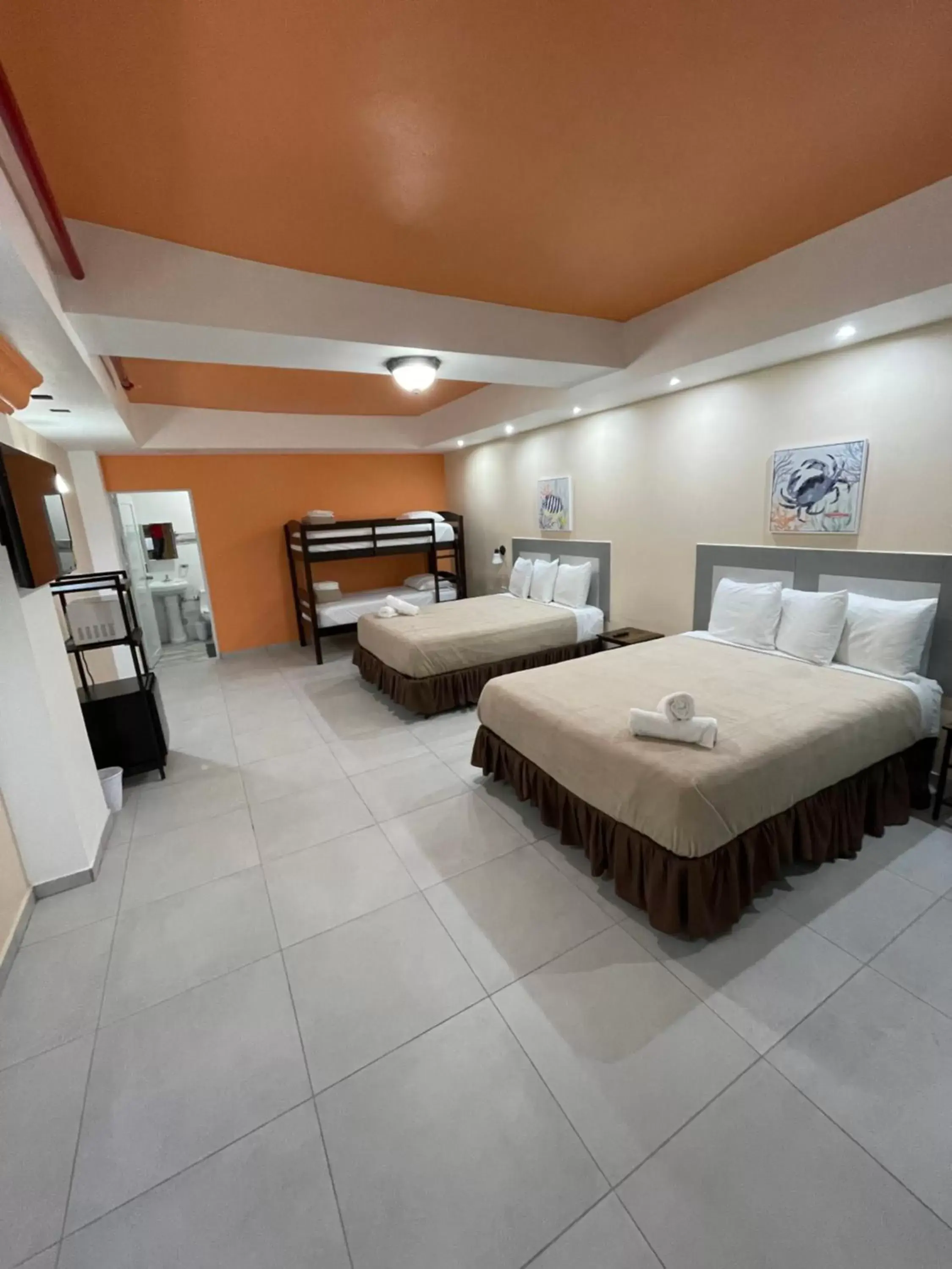 Family Room in Aqua by Dreams Hotel Family Room in Aqua by Dreams Hotel