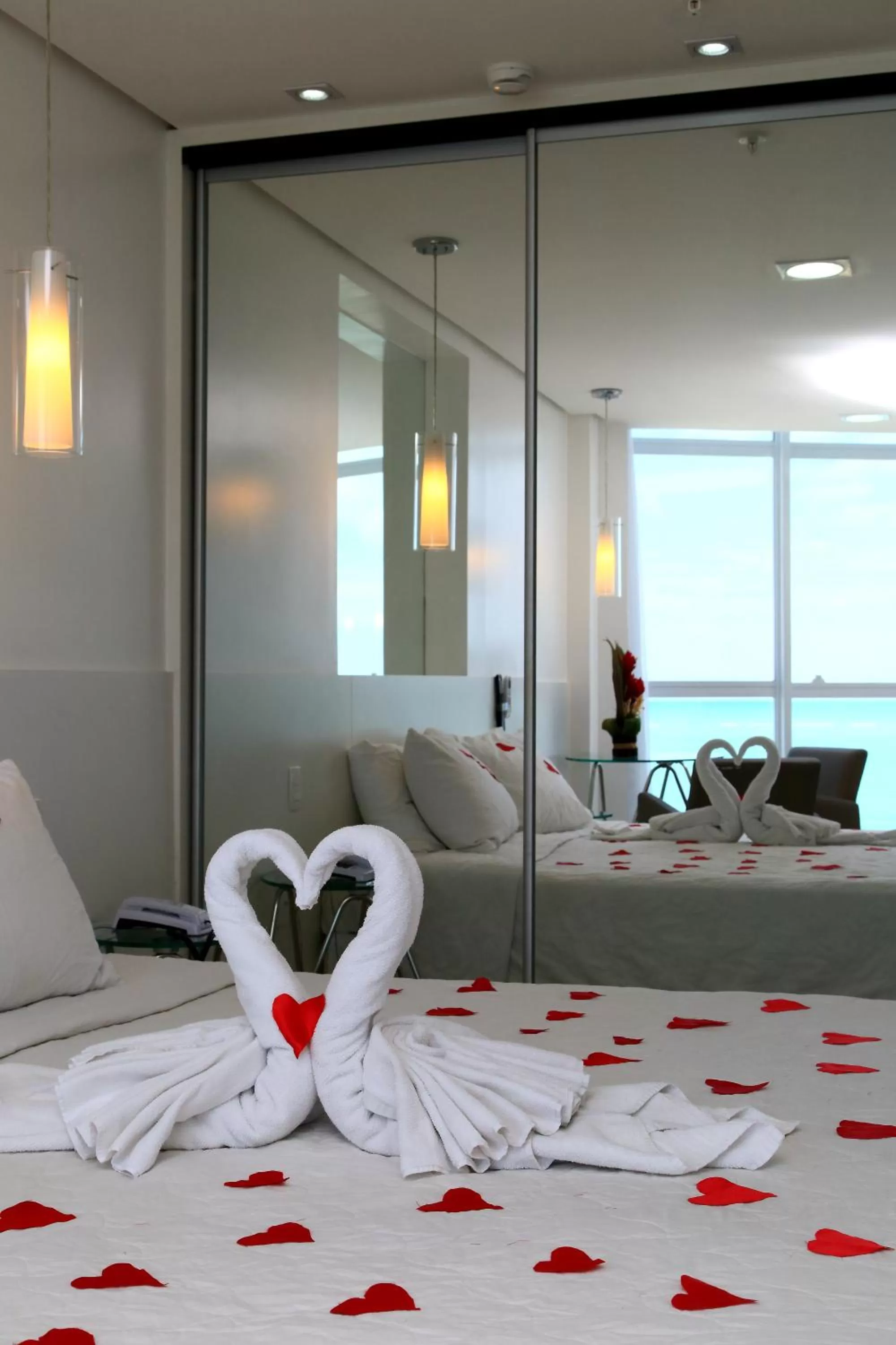 Decorative detail, Bed in Hotel Brisa Praia Pajuçara