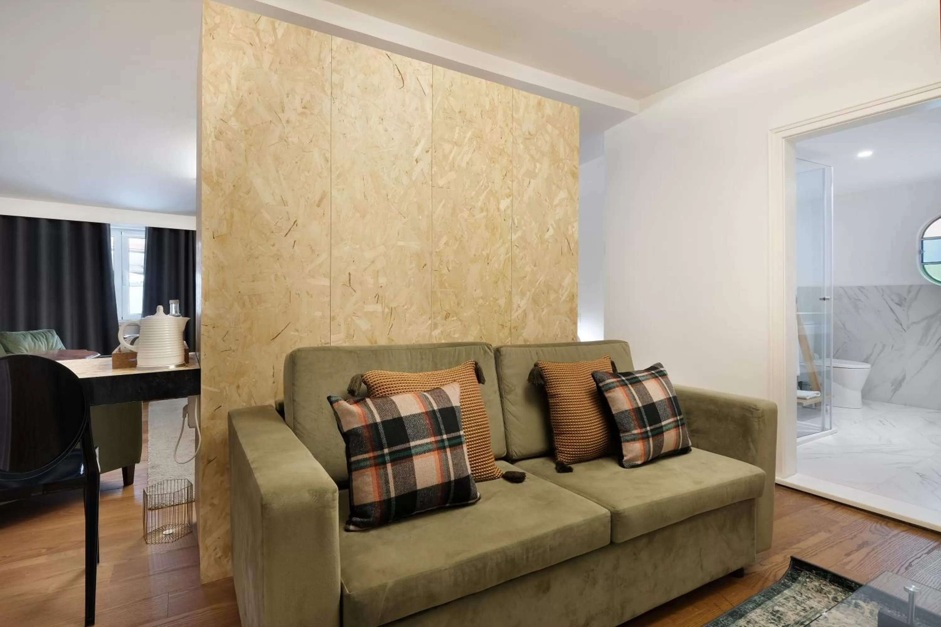 Living room, Bed in 1869 Príncipe Real House