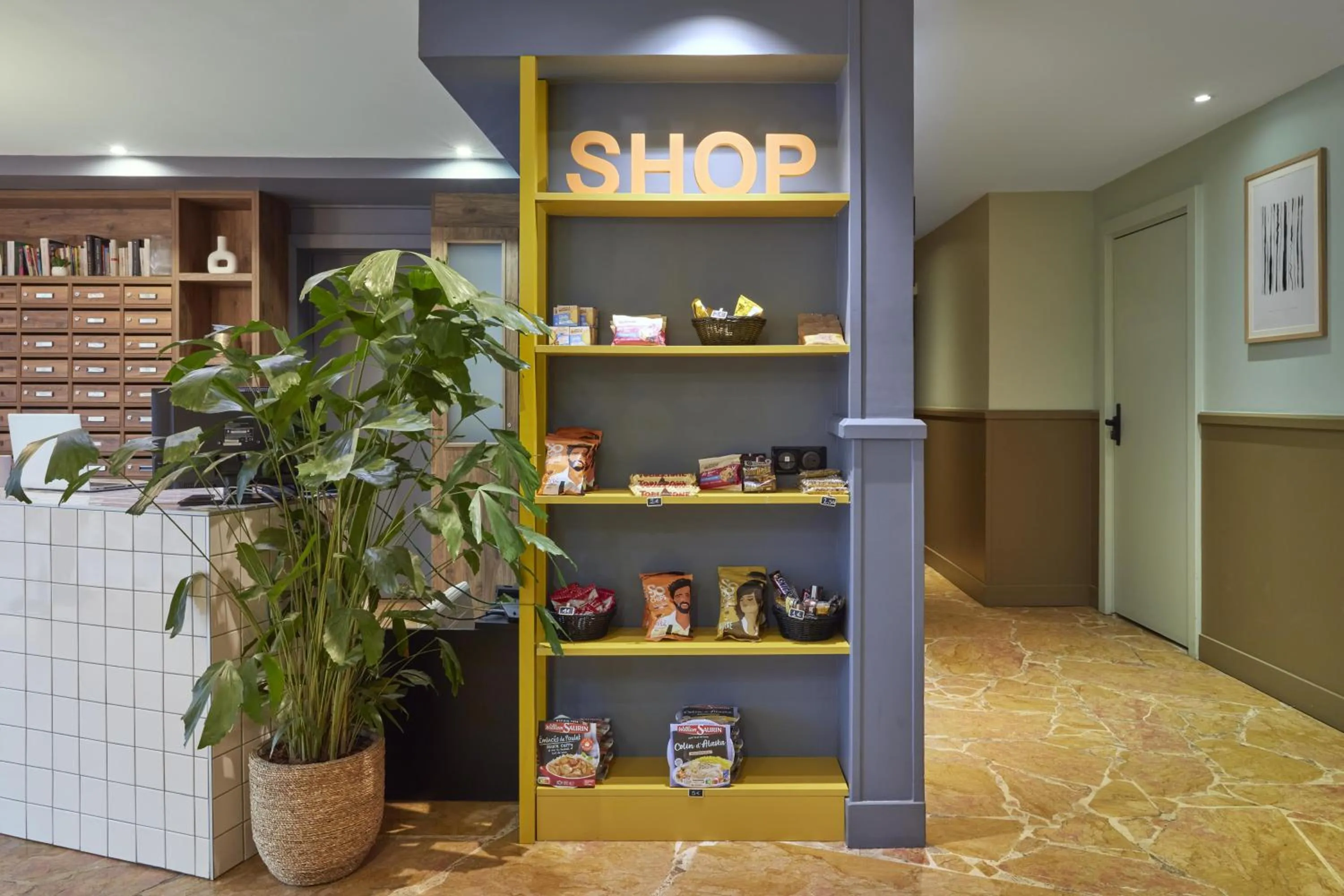 Lobby or reception in Aparthotel Adagio Paris Buttes Chaumont