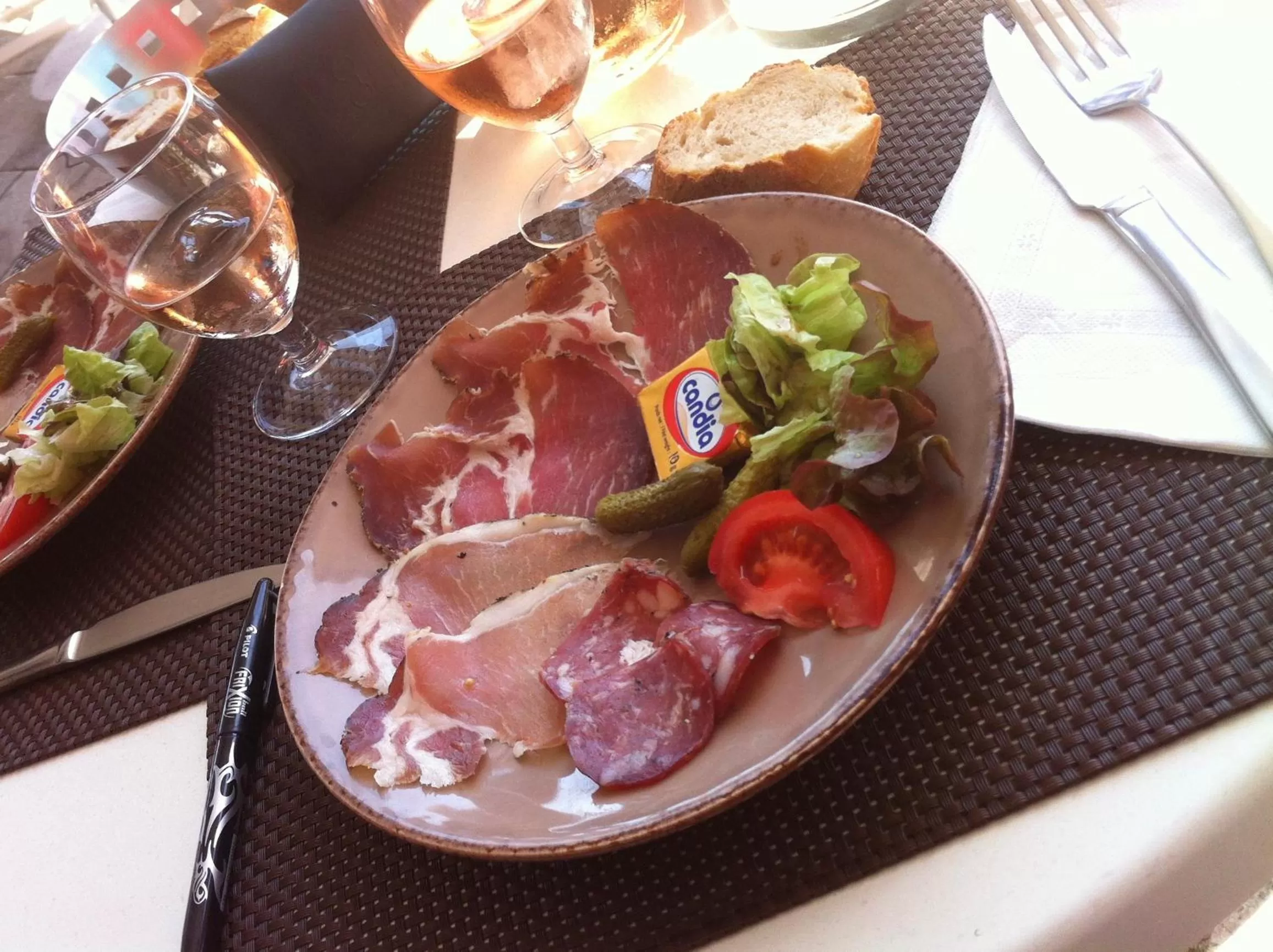 Food and drinks in Chambre d'hôtes A l'ancre marine