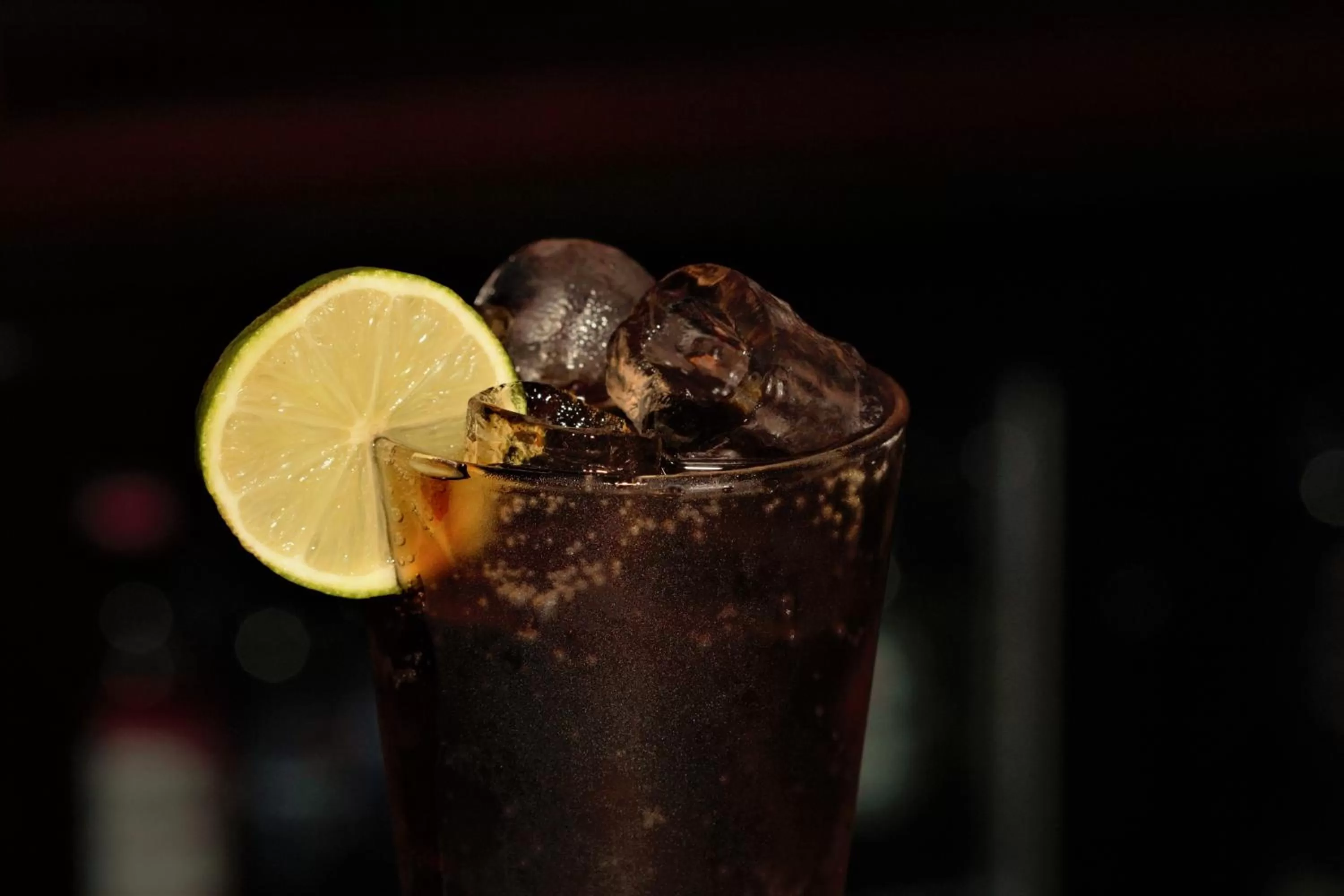 Alcoholic drinks in The Strand Hotel, the former residence of Oscar Wilde